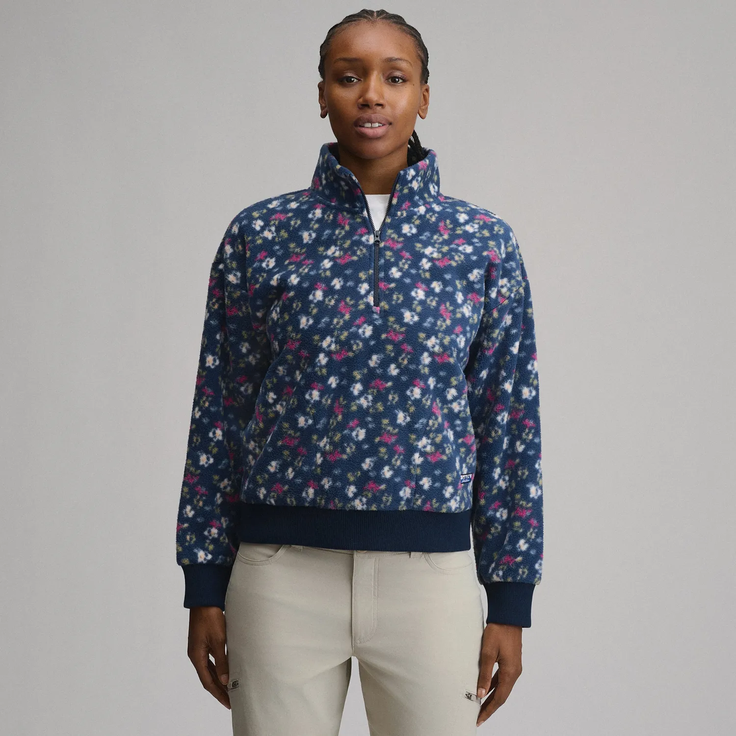 Eddie Bauer Authentic Outdoor bluza fleece dama bej calduroasa