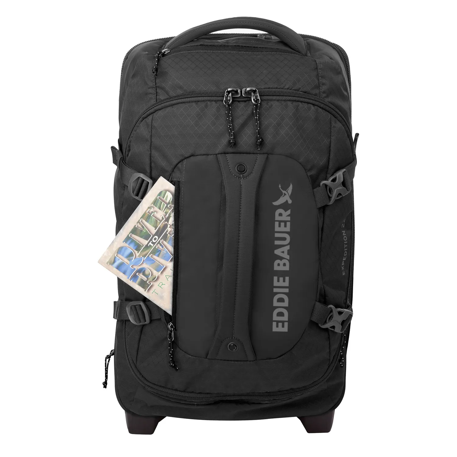 Eddie Bauer Expedition 22 Duffel geantă voiaj neagră 45L