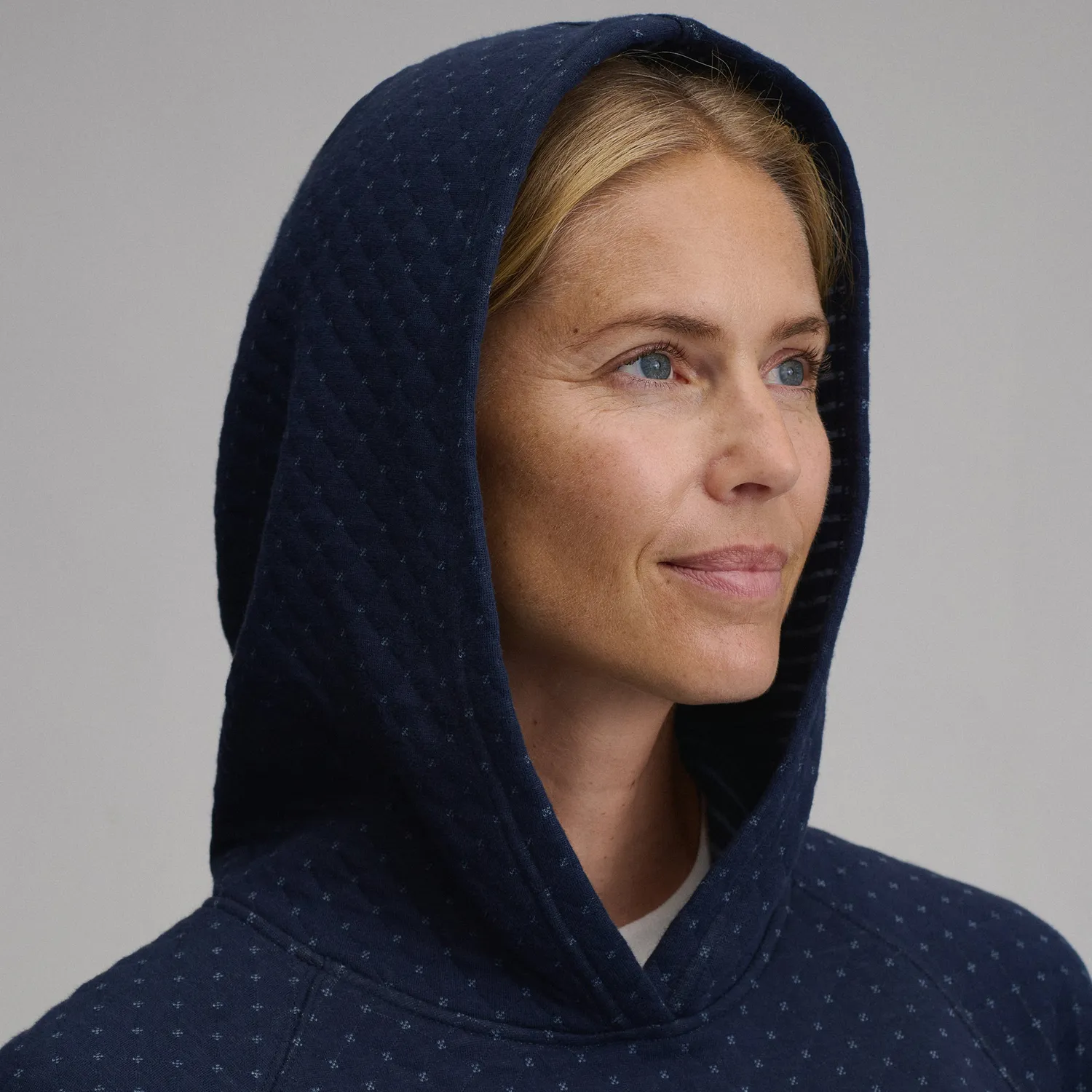 Eddie Bauer Quilted geaca matlasata dama Neagra cu gluga