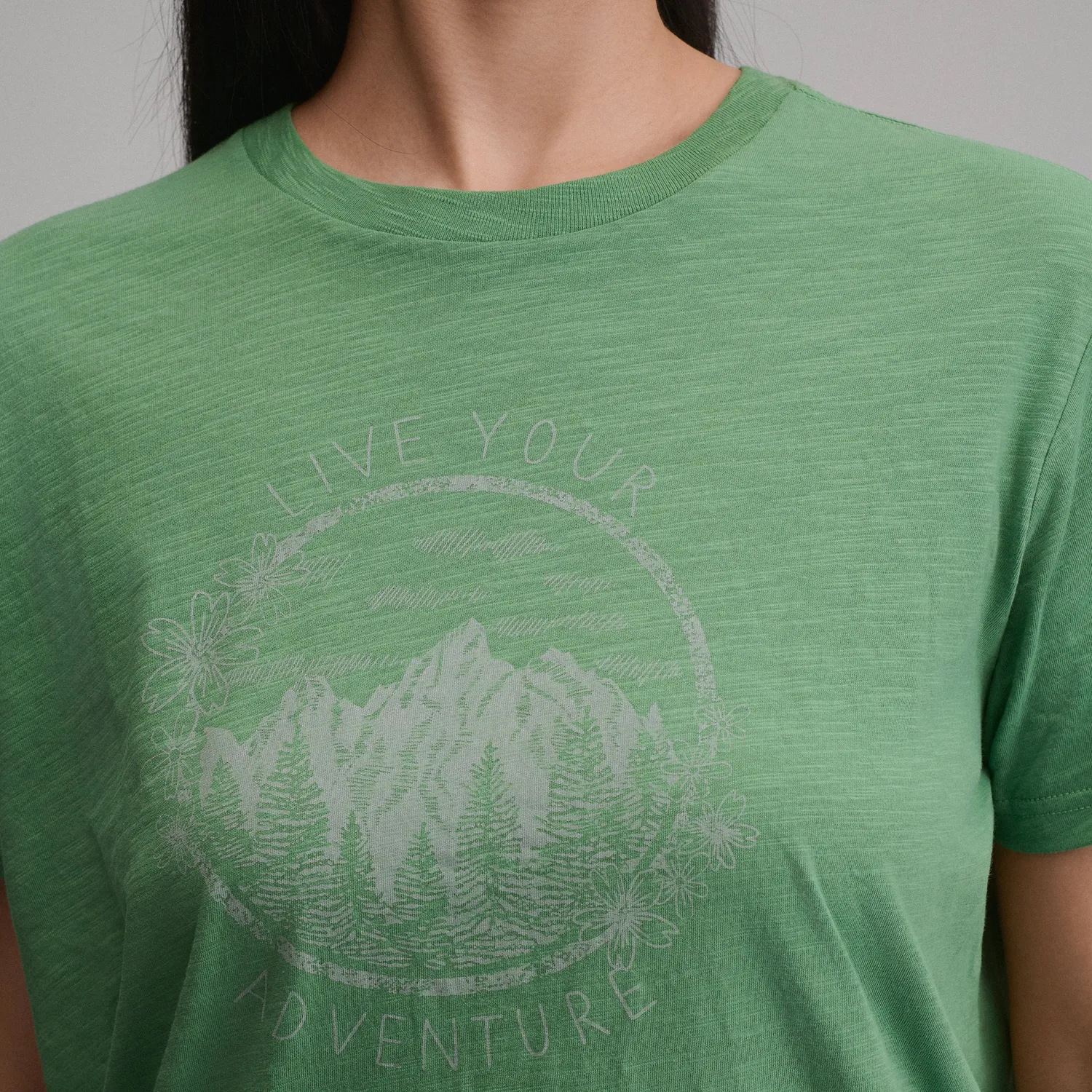 Eddie Bauer Adventure tricou damă Leaf bumbac lejer