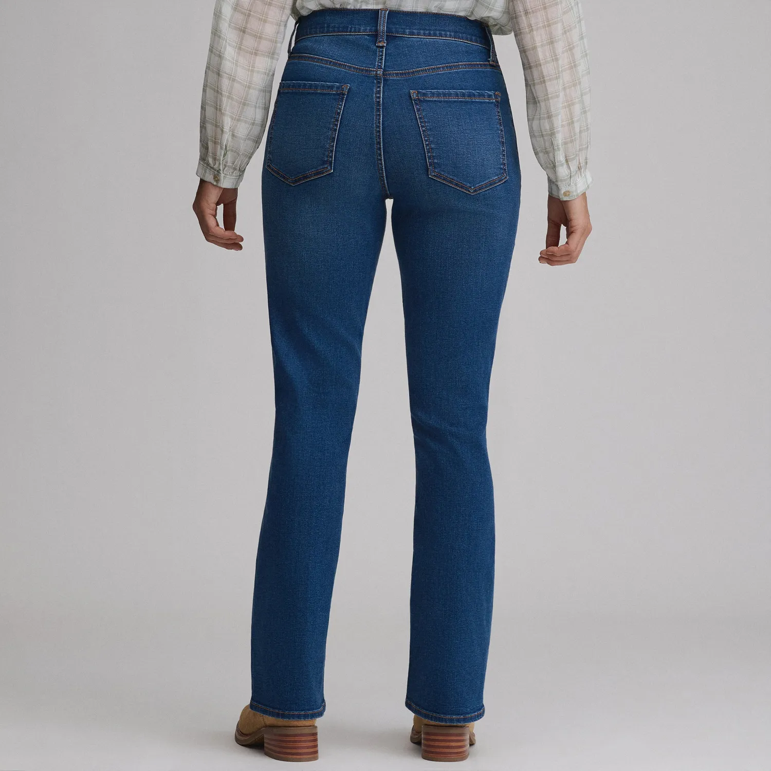 Eddie Bauer Venture Stretch blugi bootcut negri elastici