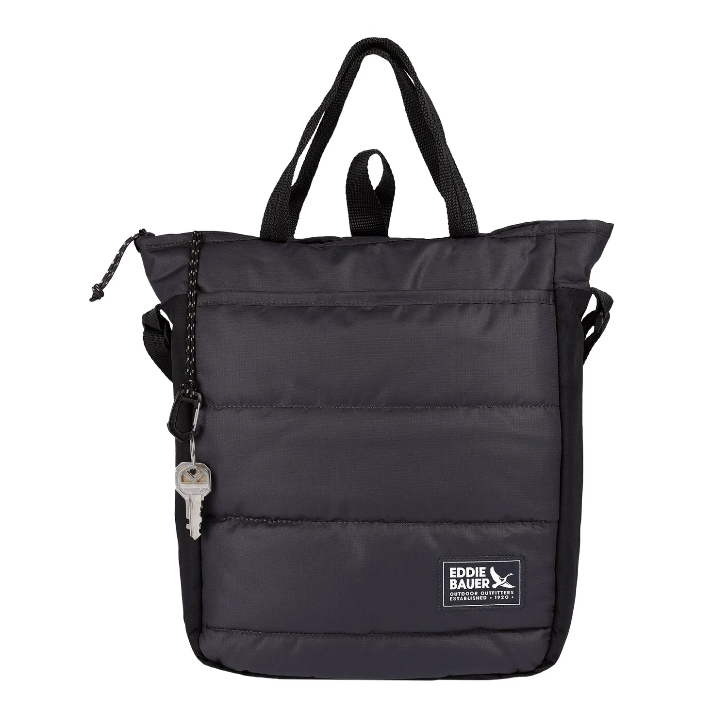 Eddie Bauer Ripstop Puffer Geanta Tote Carbon