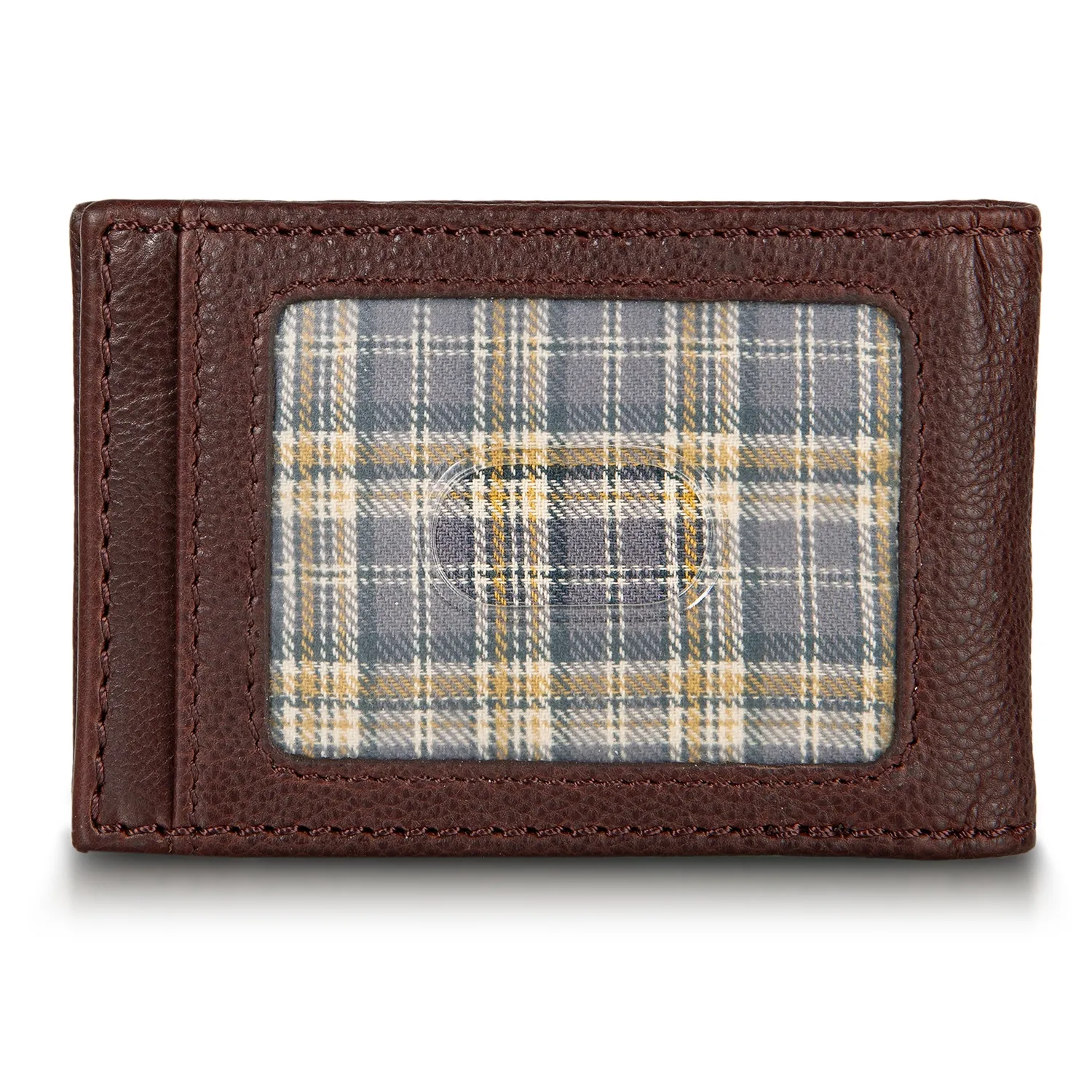 Eddie Bauer Signature portofel piele negru cu clips RFID