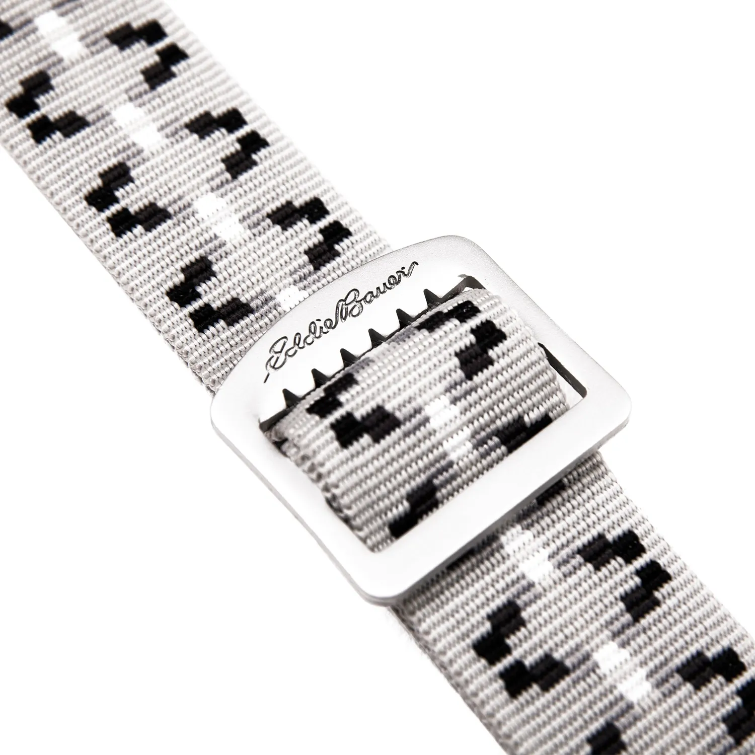 Eddie Bauer Cascade curea tesuta Silver XS/S reglabila