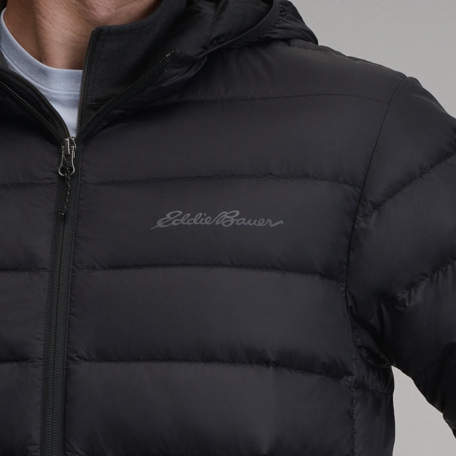Eddie Bauer CirrusLite Down Hooded geacă Brook ușoară