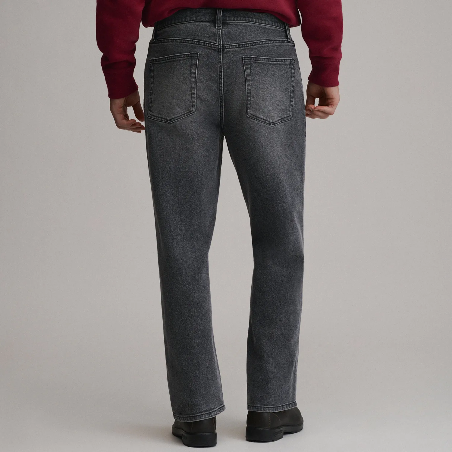 Eddie Bauer Heritage Loose Fit Jeans blugi Pacific Blue largi