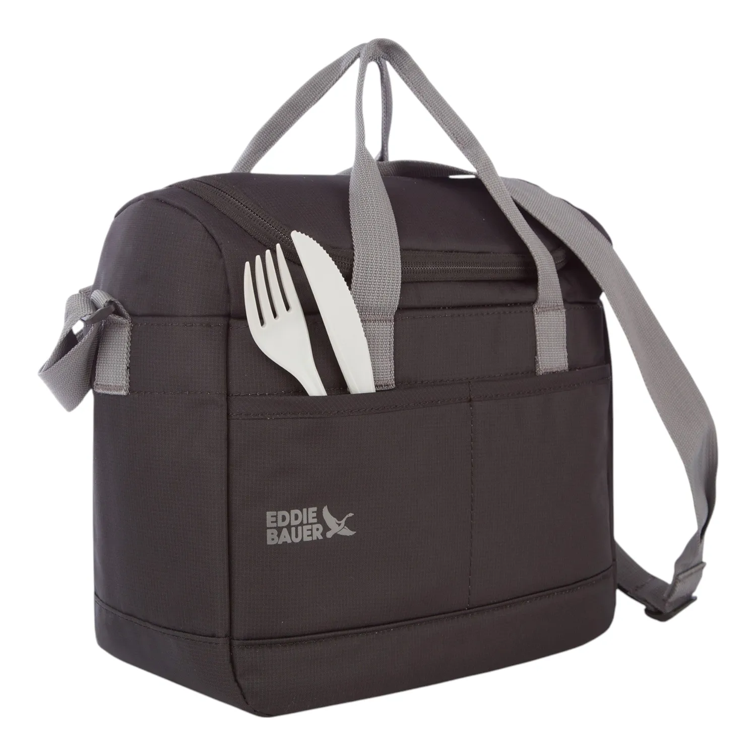 Eddie Bauer 12-Can geanta frigorifica neagra 12 doze termo
