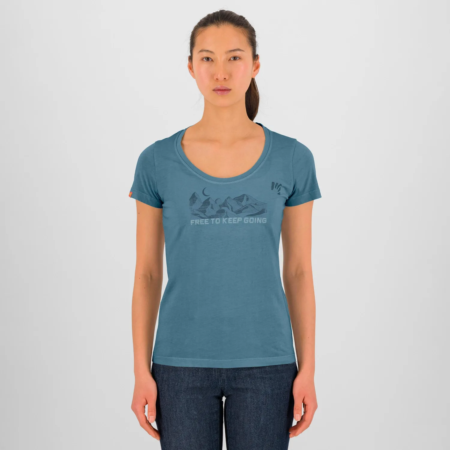 Karpos Crocus Evo W T-Shirt tricou dama bumbac organic