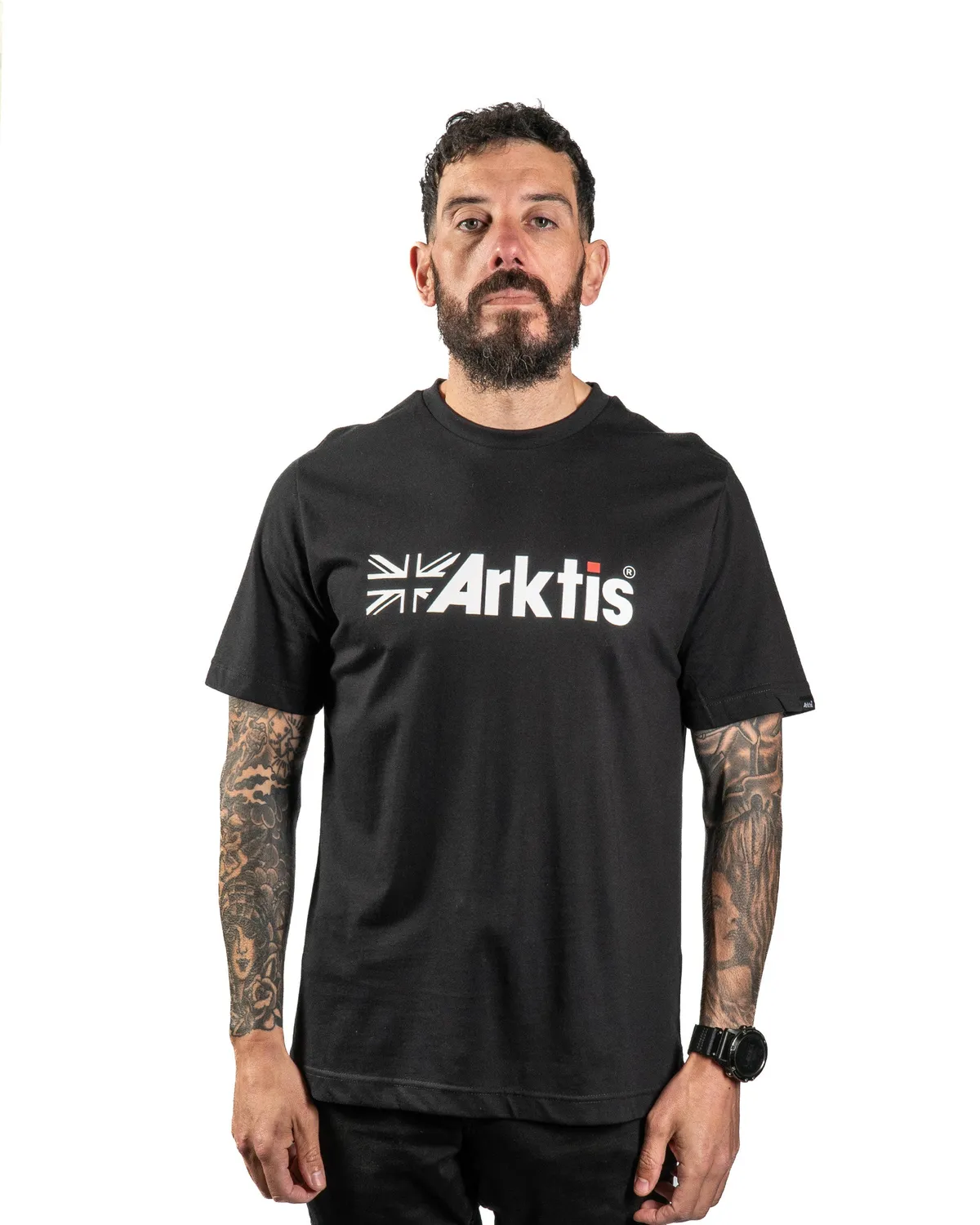 Arktis Flag Logo tricou athletic negru