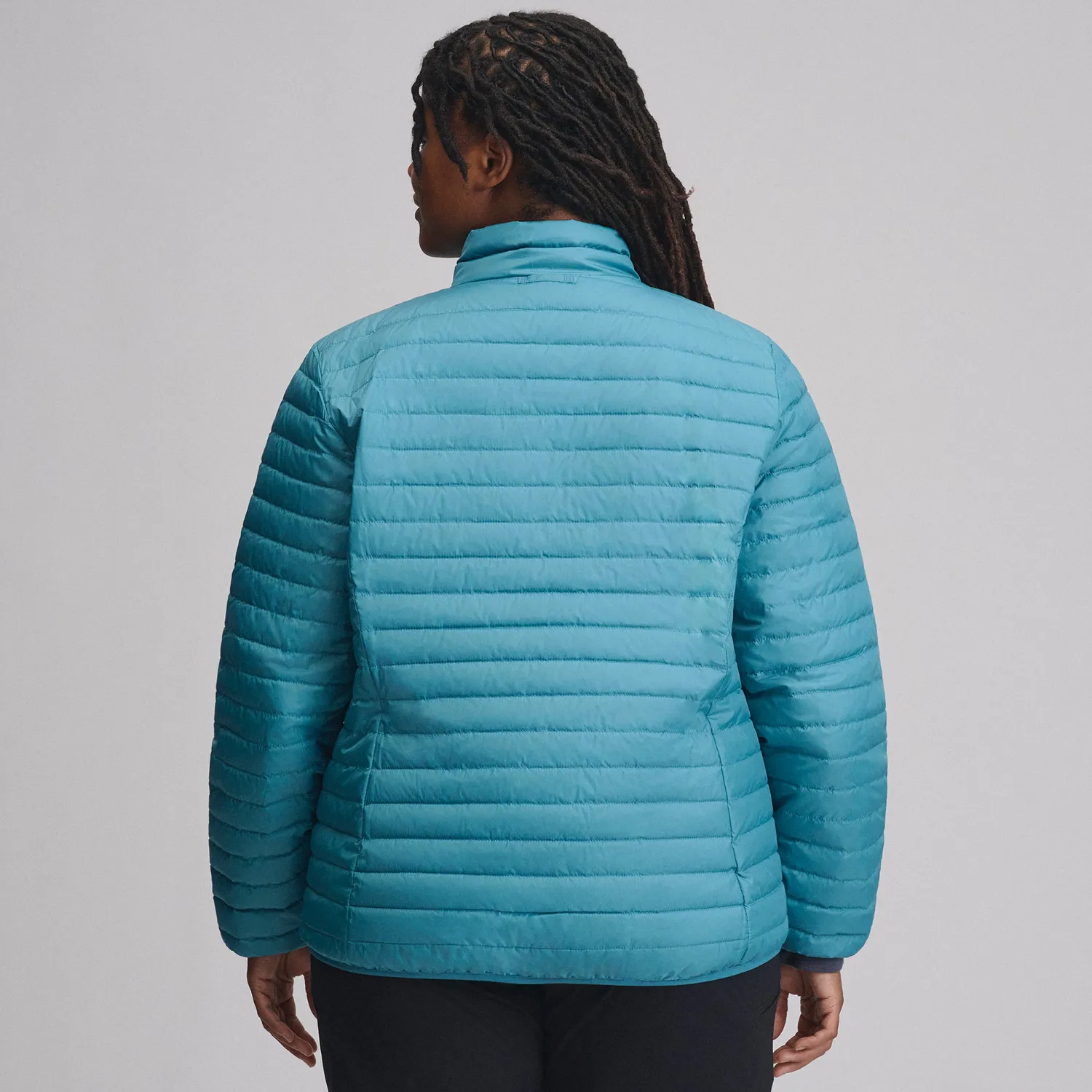 Eddie Bauer Microlight Down geacă puf damă neagră ușoară