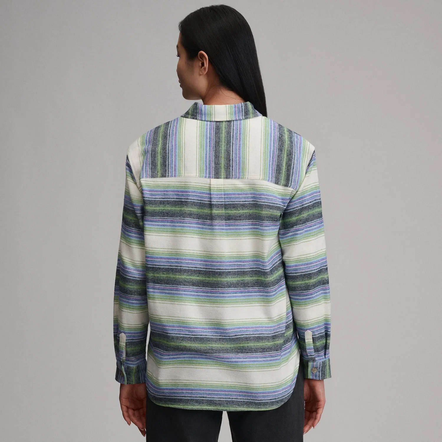 Eddie Bauer Heritage Soft Boyfriend camasa Sea Spray groasa