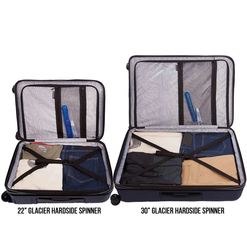 Eddie Bauer Glacier Set 2 trollere 30+22 carbon rigid