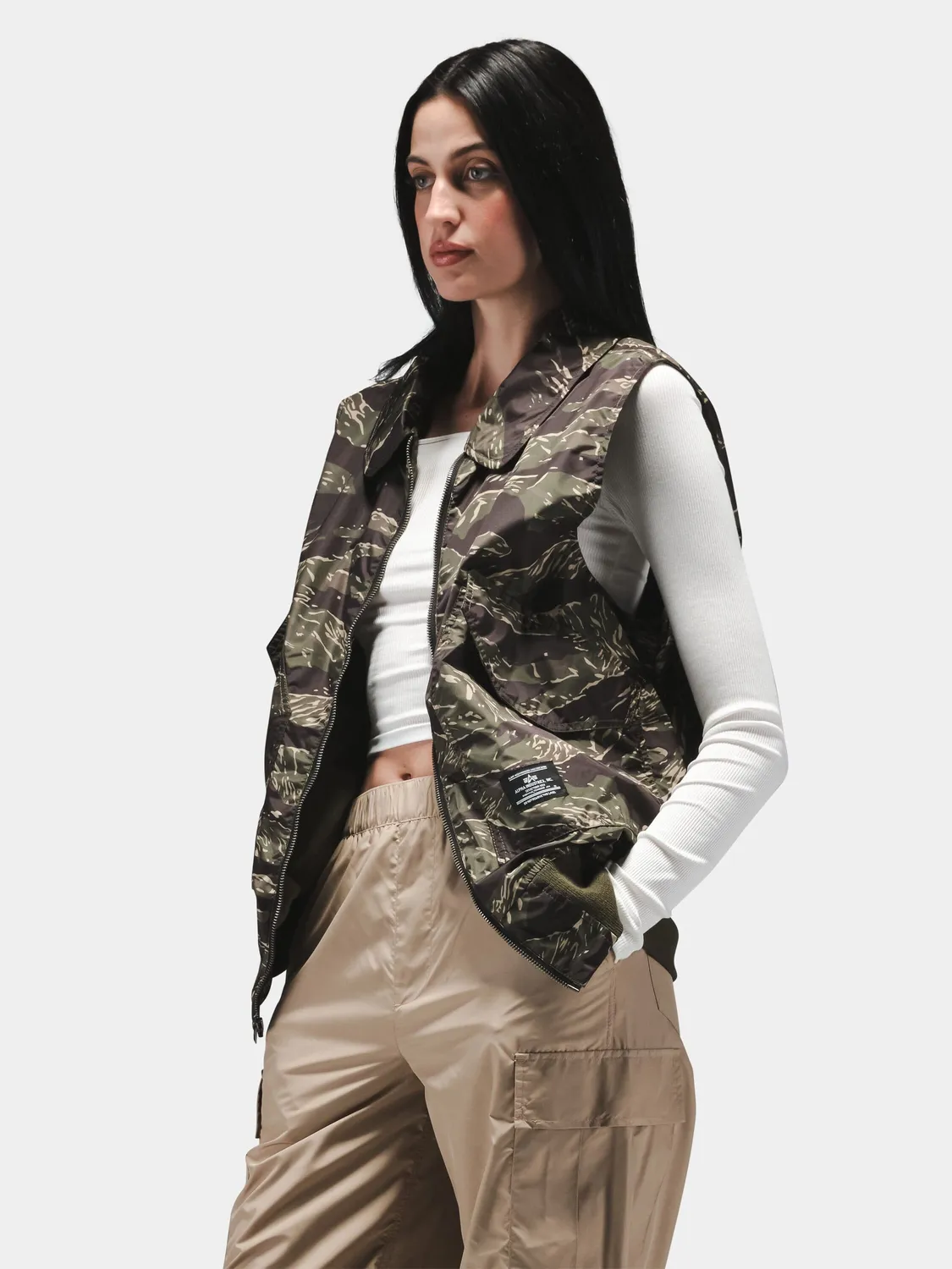 Alpha Industries CWU 36/P vesta gri camo usoara