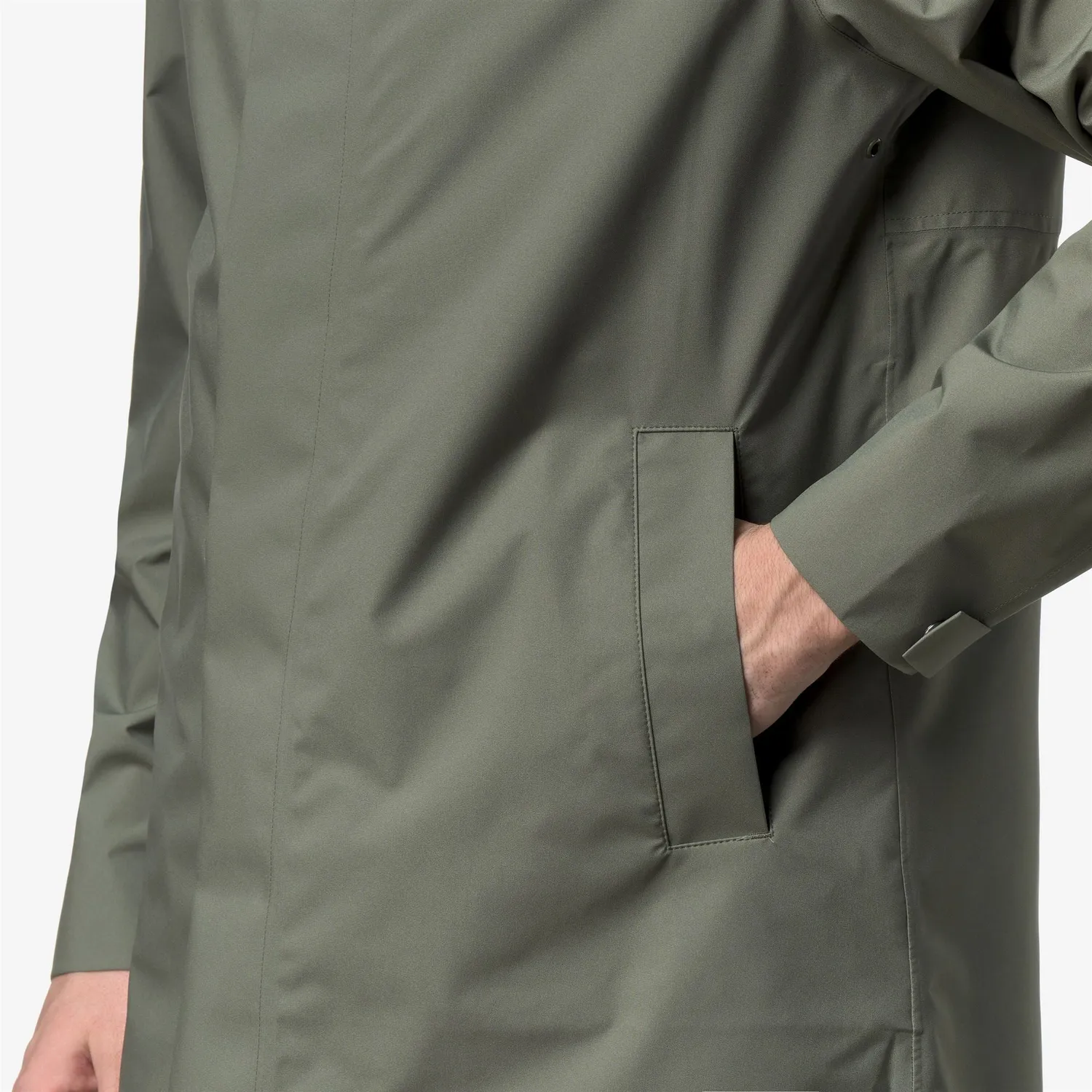 K-Way Tommy Stretch 2L geaca barbati verde lichen impermeabila