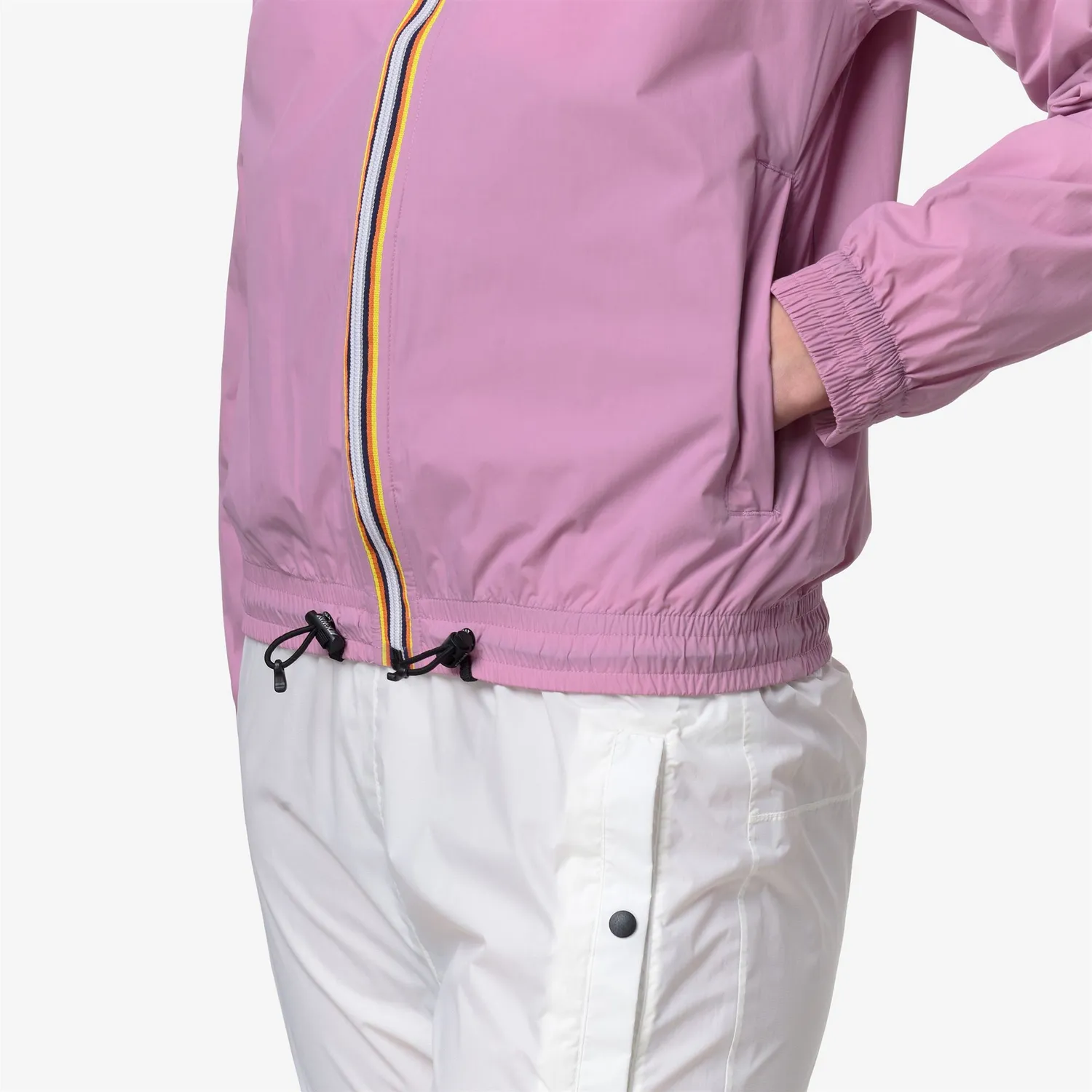 K-Way Le Vrai 4.0 Anny geaca scurta violet glicine impermeabila