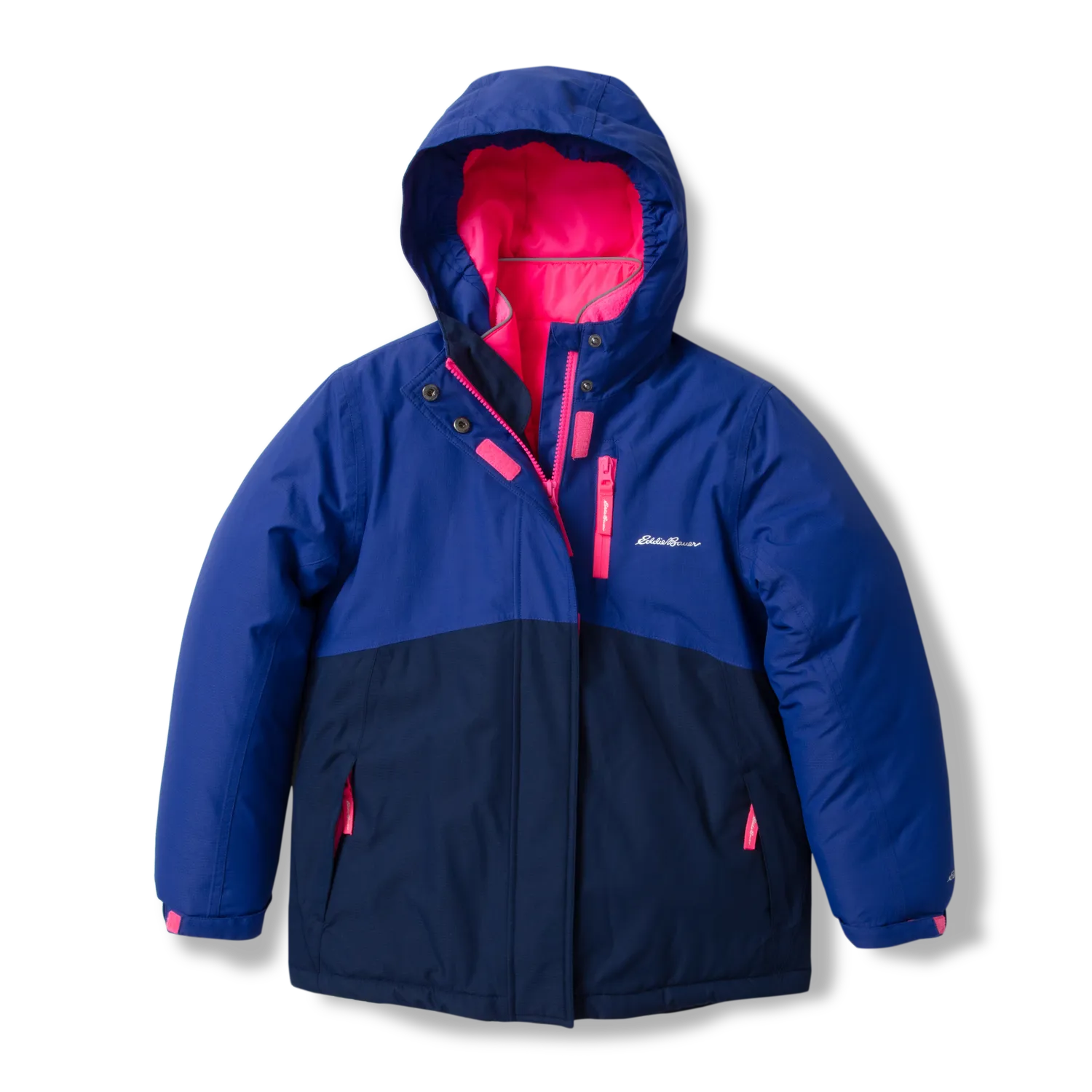 Eddie Bauer Powder Search 3-in-1 Geaca Fete Paradise Blue