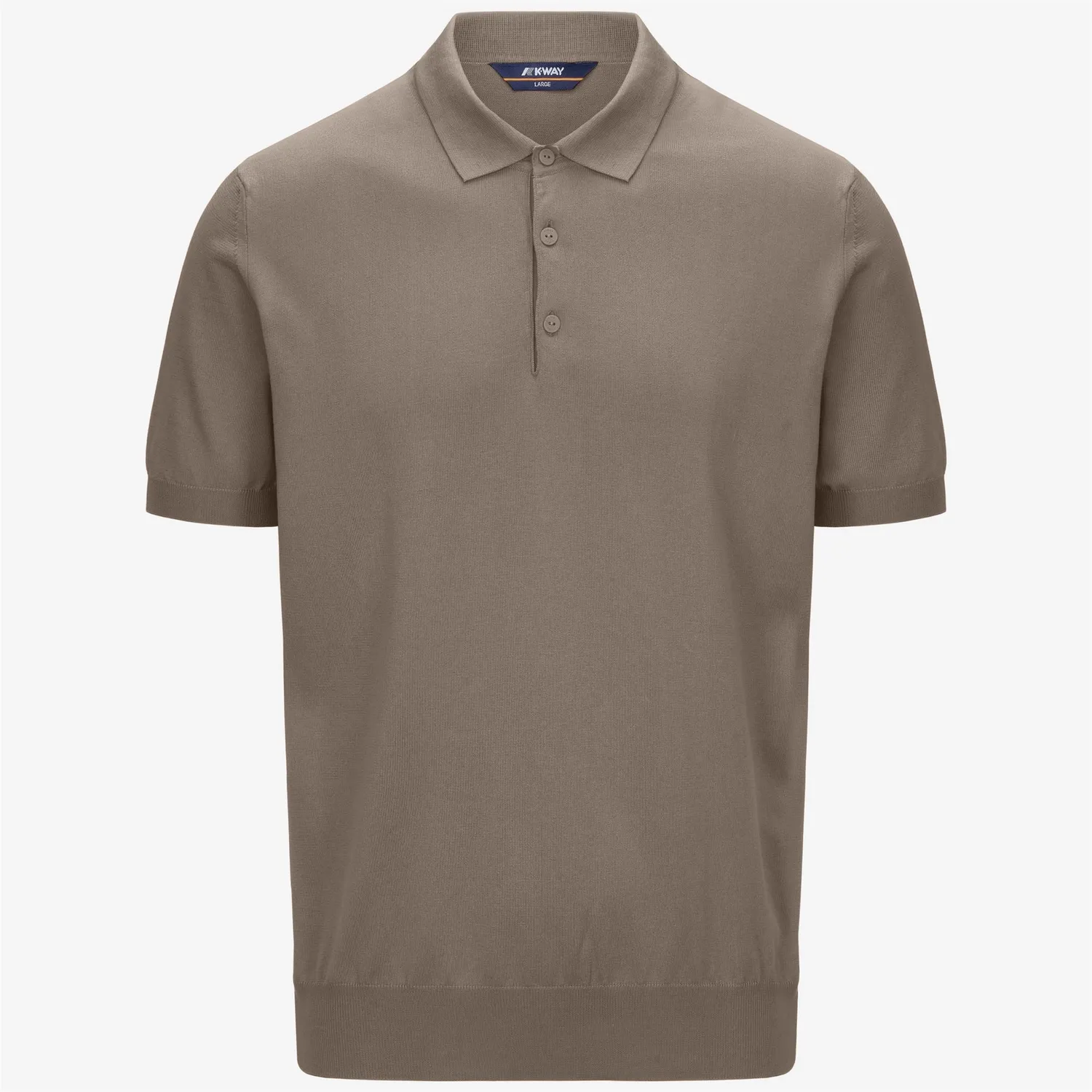 K-Way Pleyne polo barbati bej bumbac egiptean