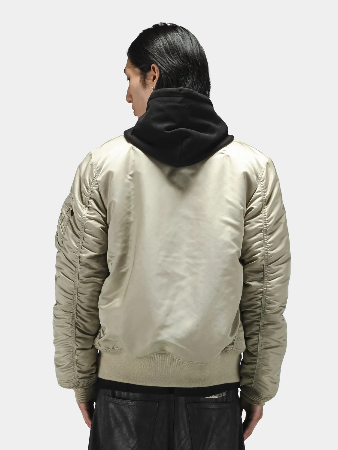 Alpha Industries MA-1 Bomber geaca kaki nailon