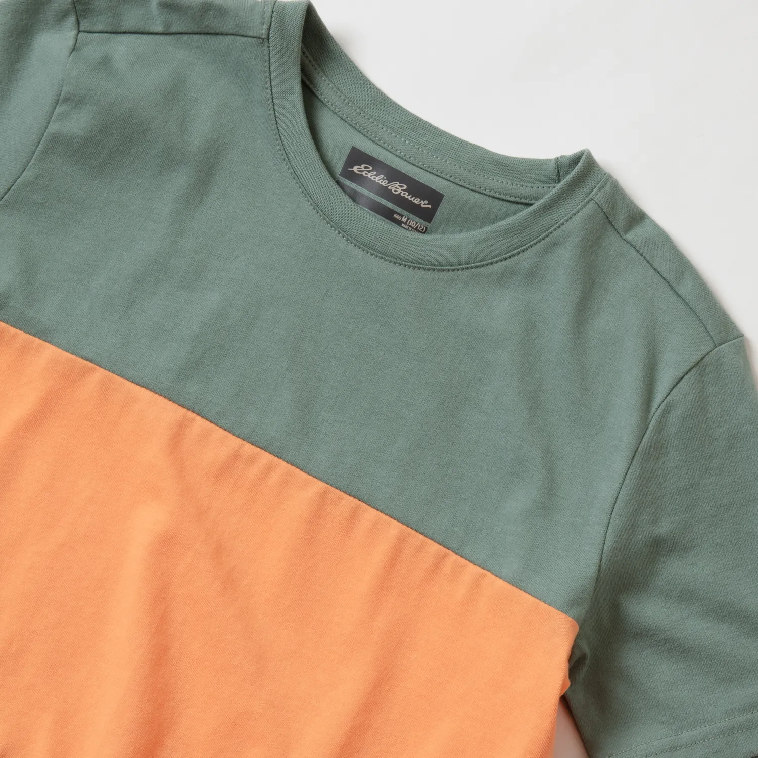 Eddie Bauer Colorblock tricou băieți NAVY BLUE