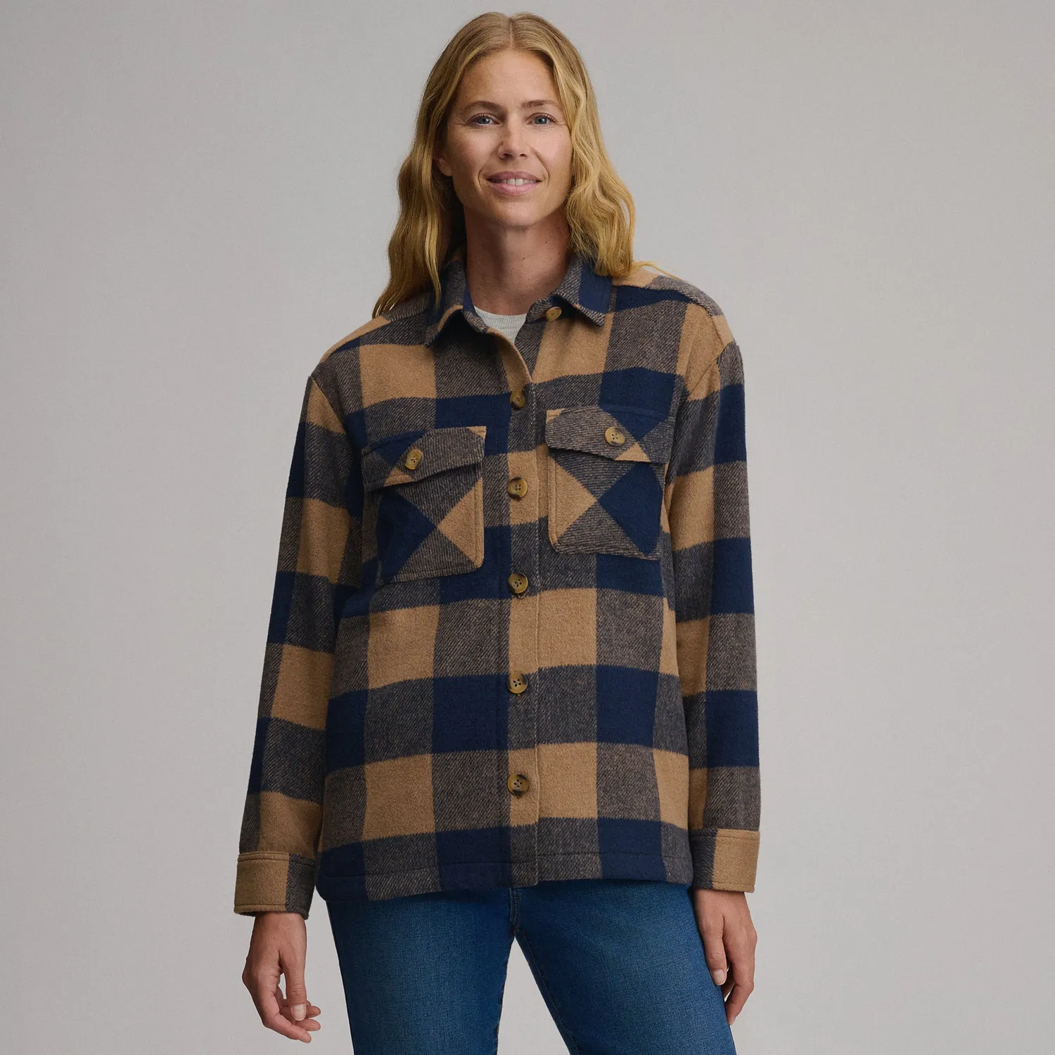 Eddie Bauer Solstice Shirt Jacket jachetă damă cordovan