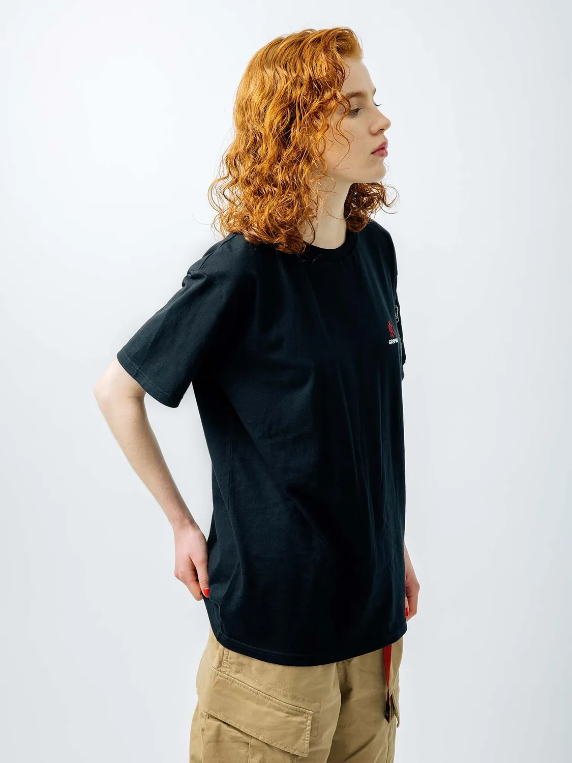 Alpha Industries Gramicci Cigar tricou negru bumbac