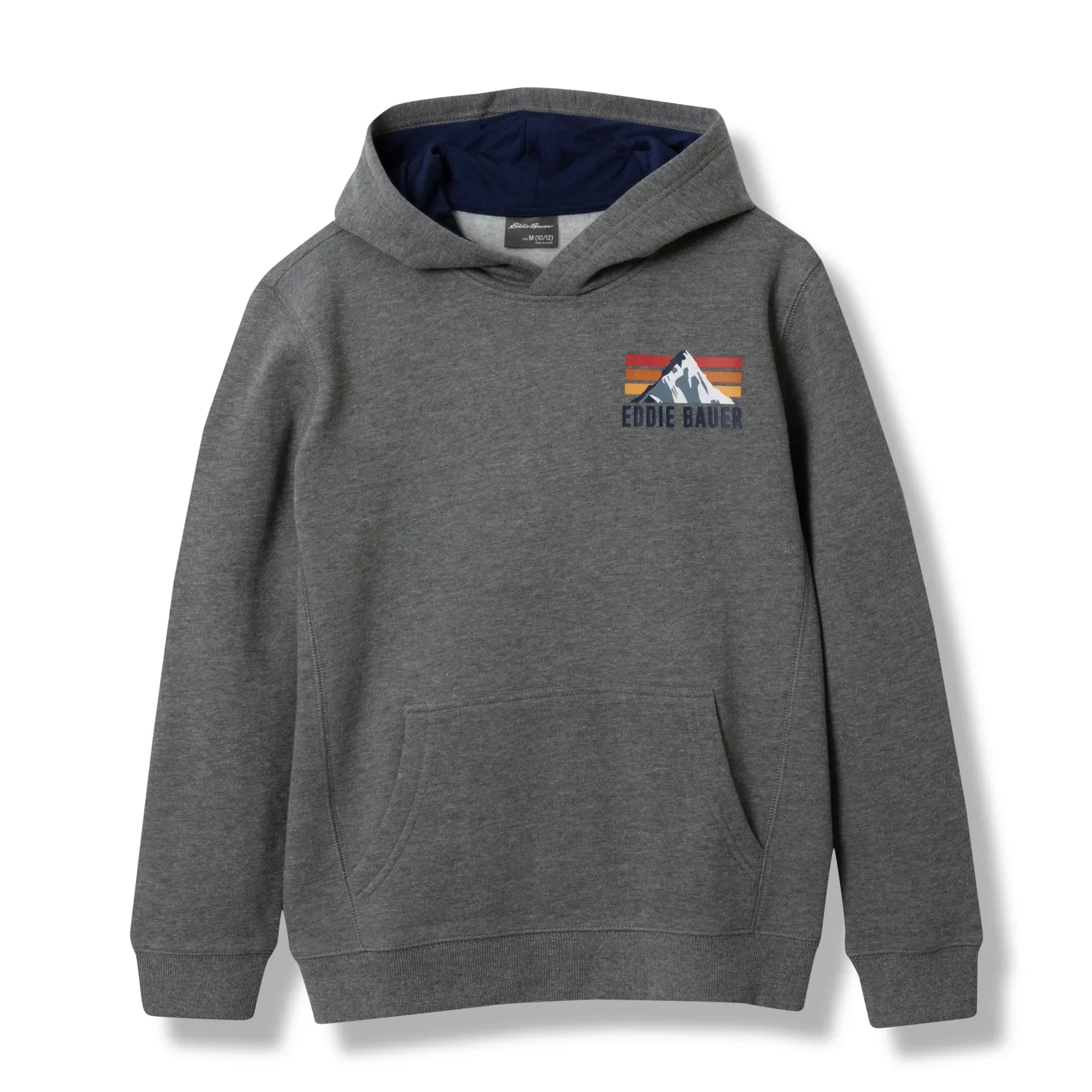 Eddie Bauer Camp Fleece hanorac bleumarin cu gluga baieti