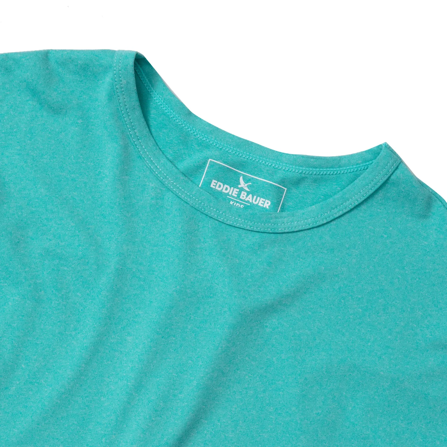 Eddie Bauer Trail tricou fete Turquoise elastic usor