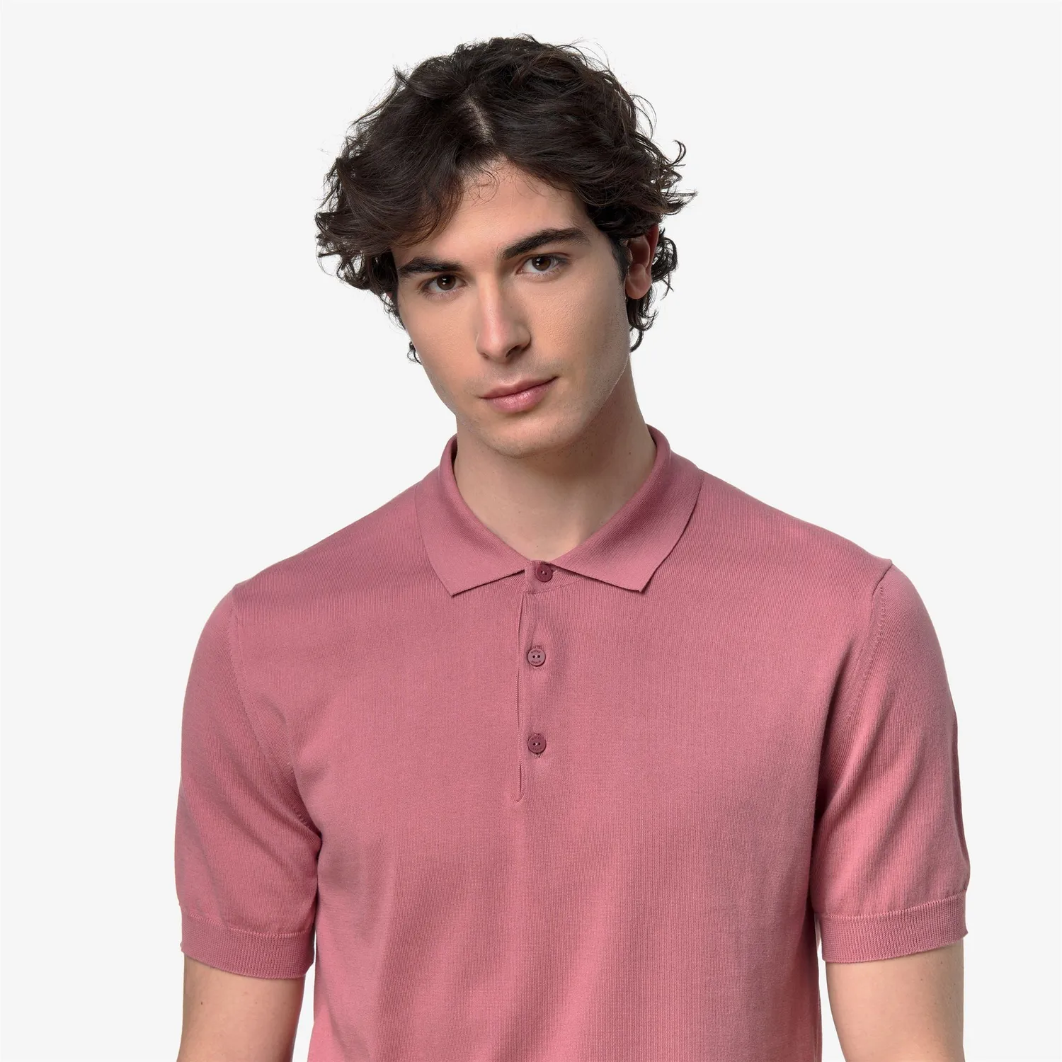 K-Way Pleyne polo barbati violet bumbac egiptean