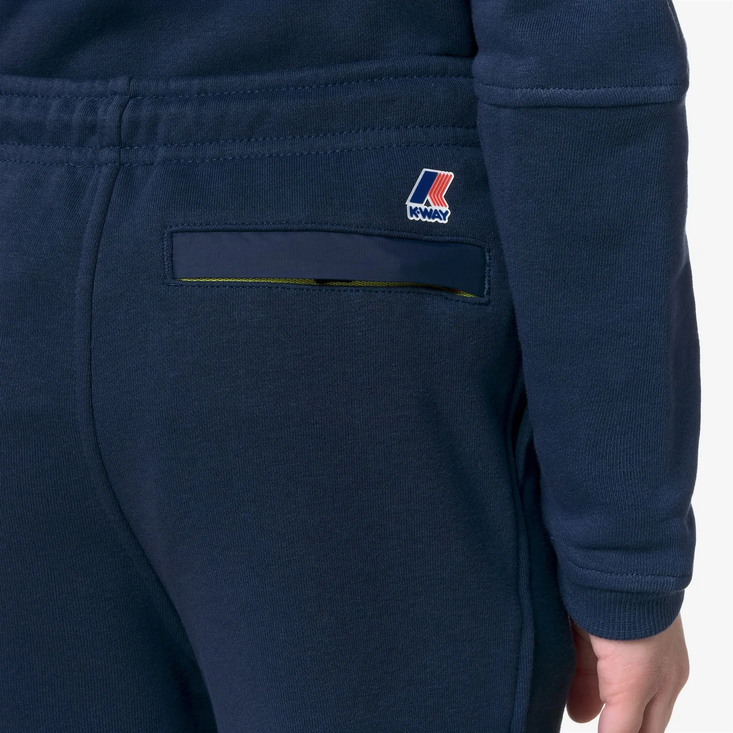 K-Way P. Philbert PC pantaloni sport copii albastru fleece