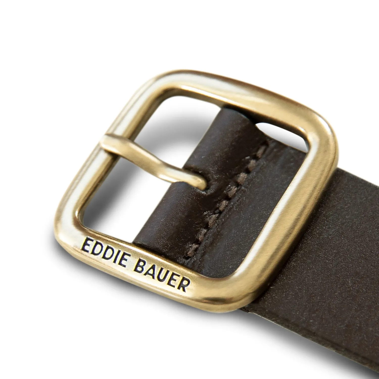 Eddie Bauer Center Bar curea dama neagra piele 35mm