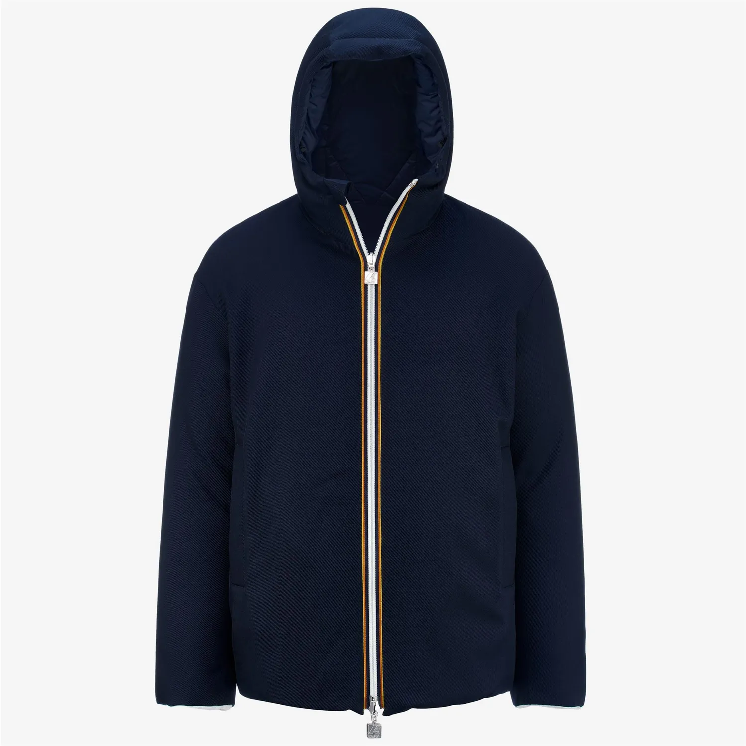 K-Way Eloi Wool palton bleumarin reversibil