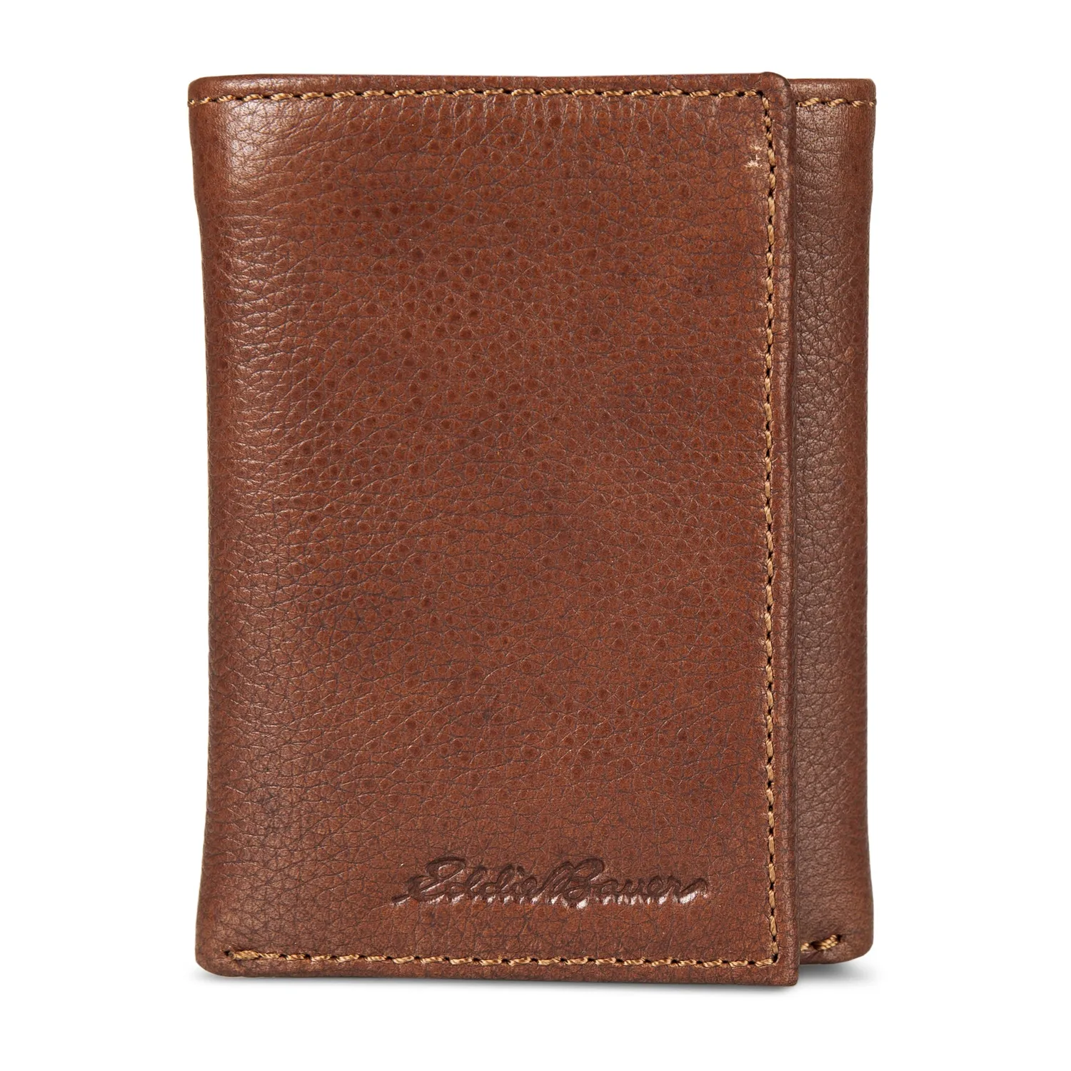 Eddie Bauer Signature portofel piele negru trifold
