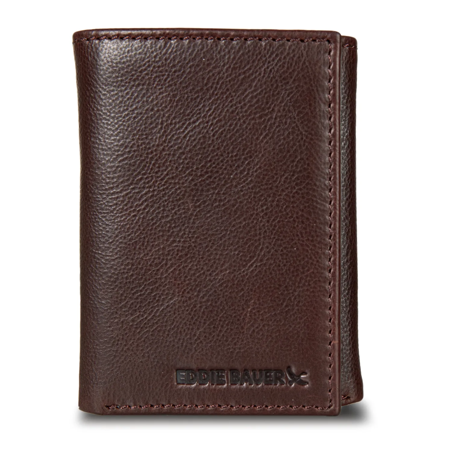 Eddie Bauer Signature portofel piele negru trifold