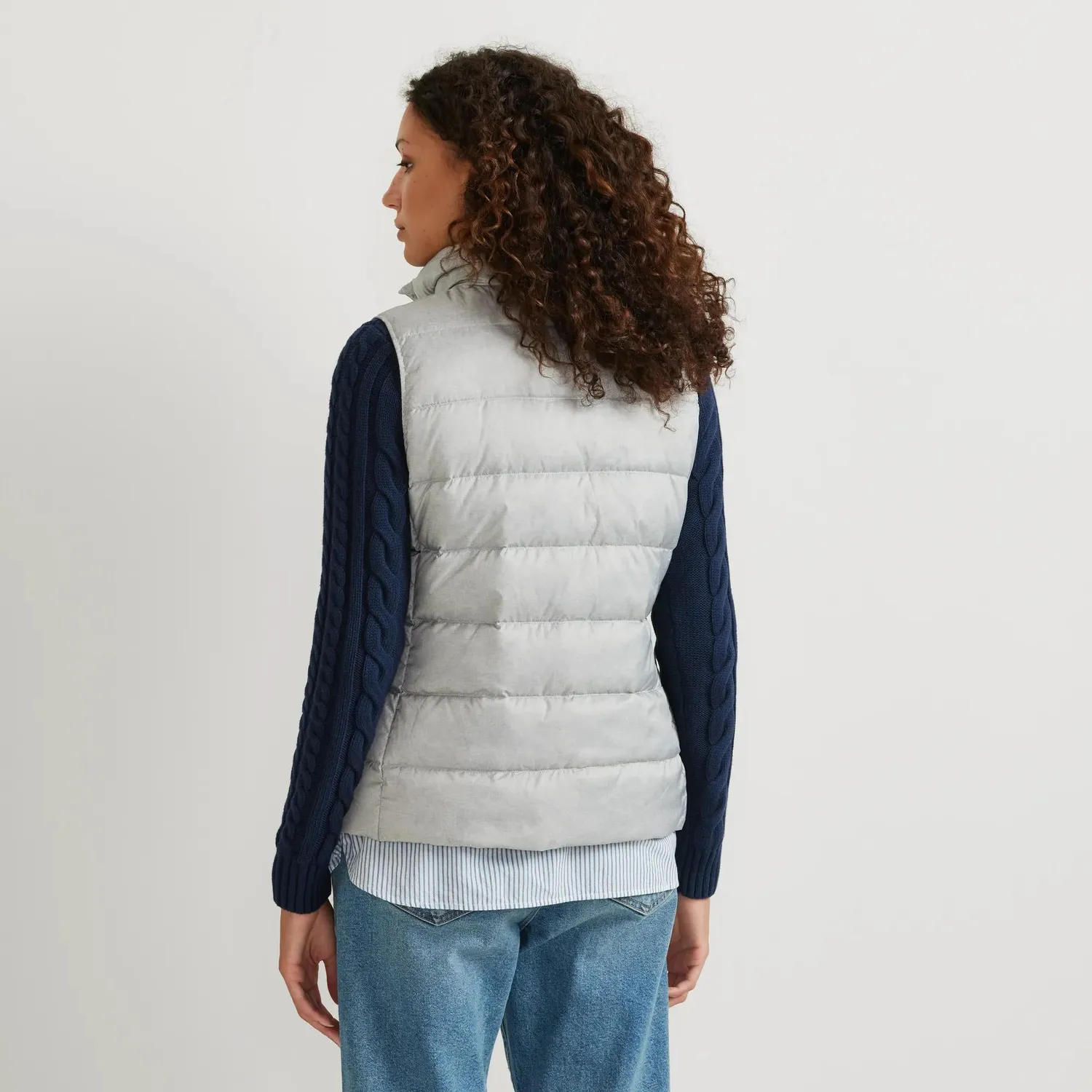 Eddie Bauer CirrusLite Down vesta dama Gri