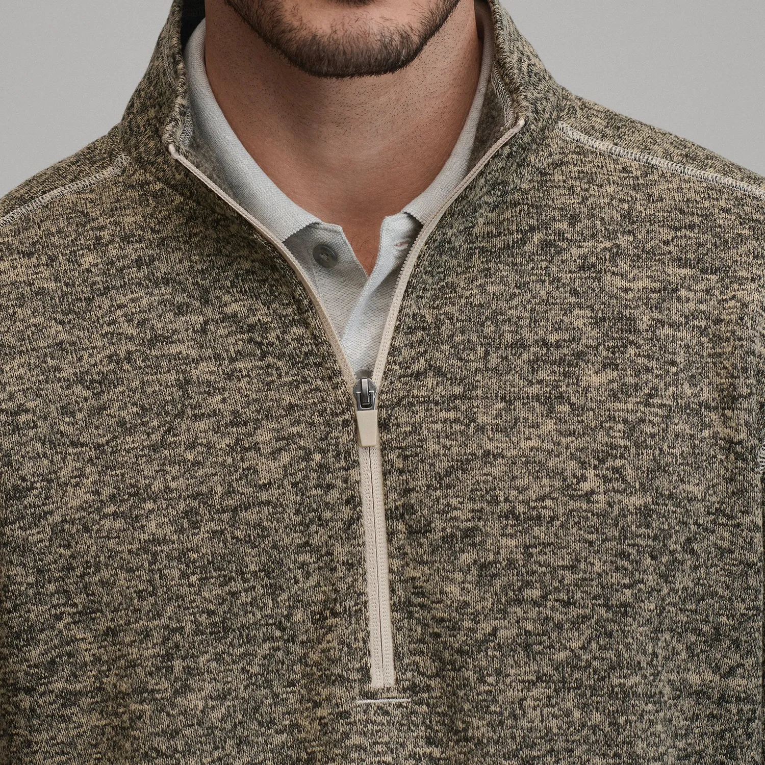 Eddie Bauer Radiator Fleece 1/4-Zip pulover Dk Chambray polar