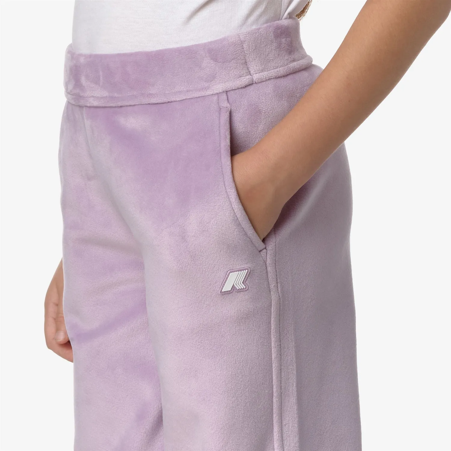 K-Way Mick Spacer pantaloni portocalii subtiri