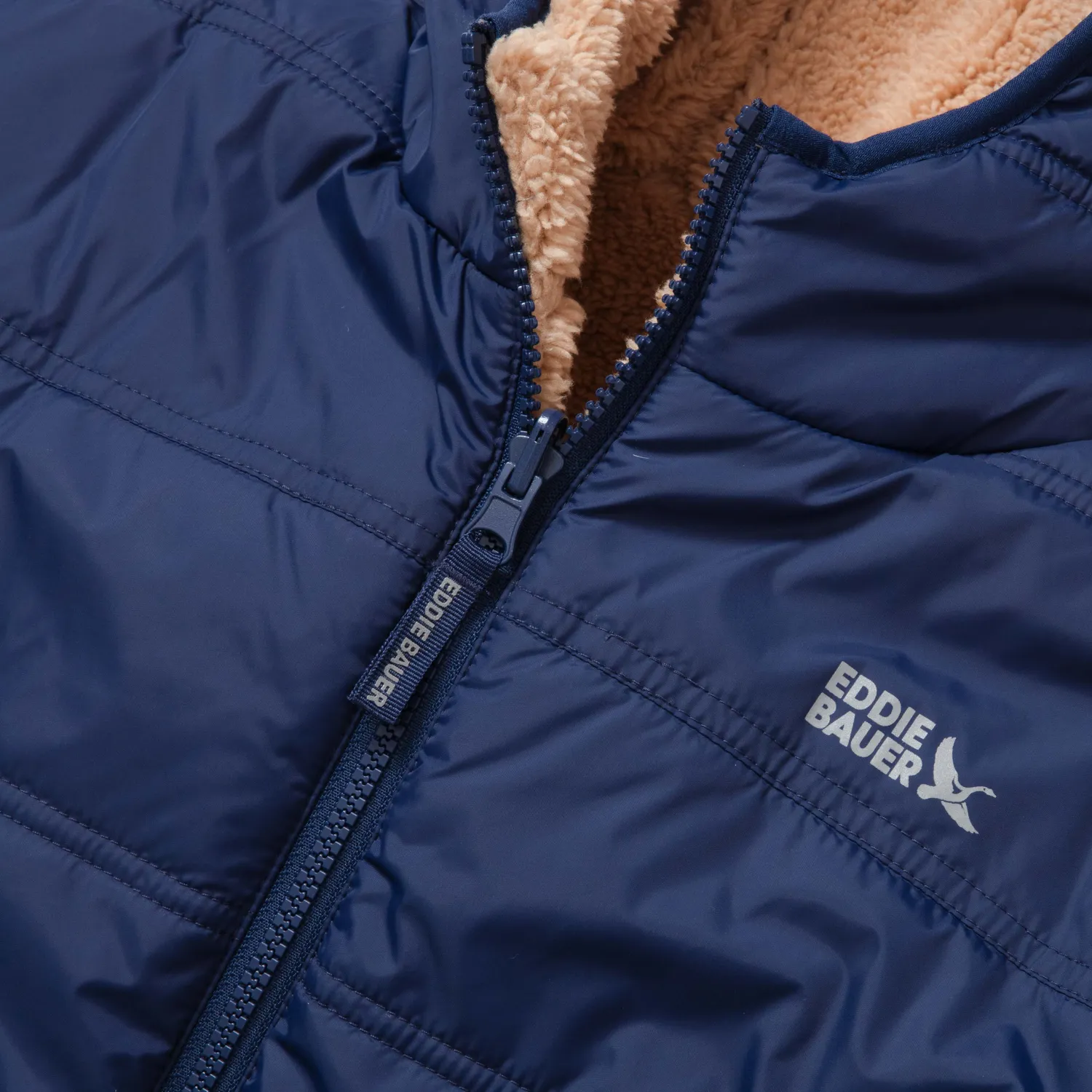 Eddie Bauer Deer Harbor geaca baieti reversibila neagra