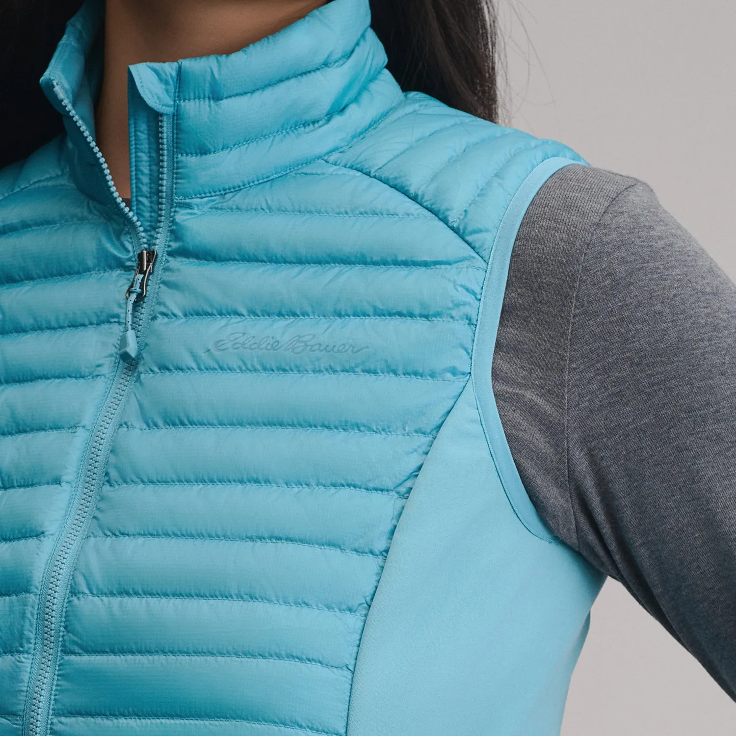 Eddie Bauer MicroTherm 2.0 vesta dama negru puf 800