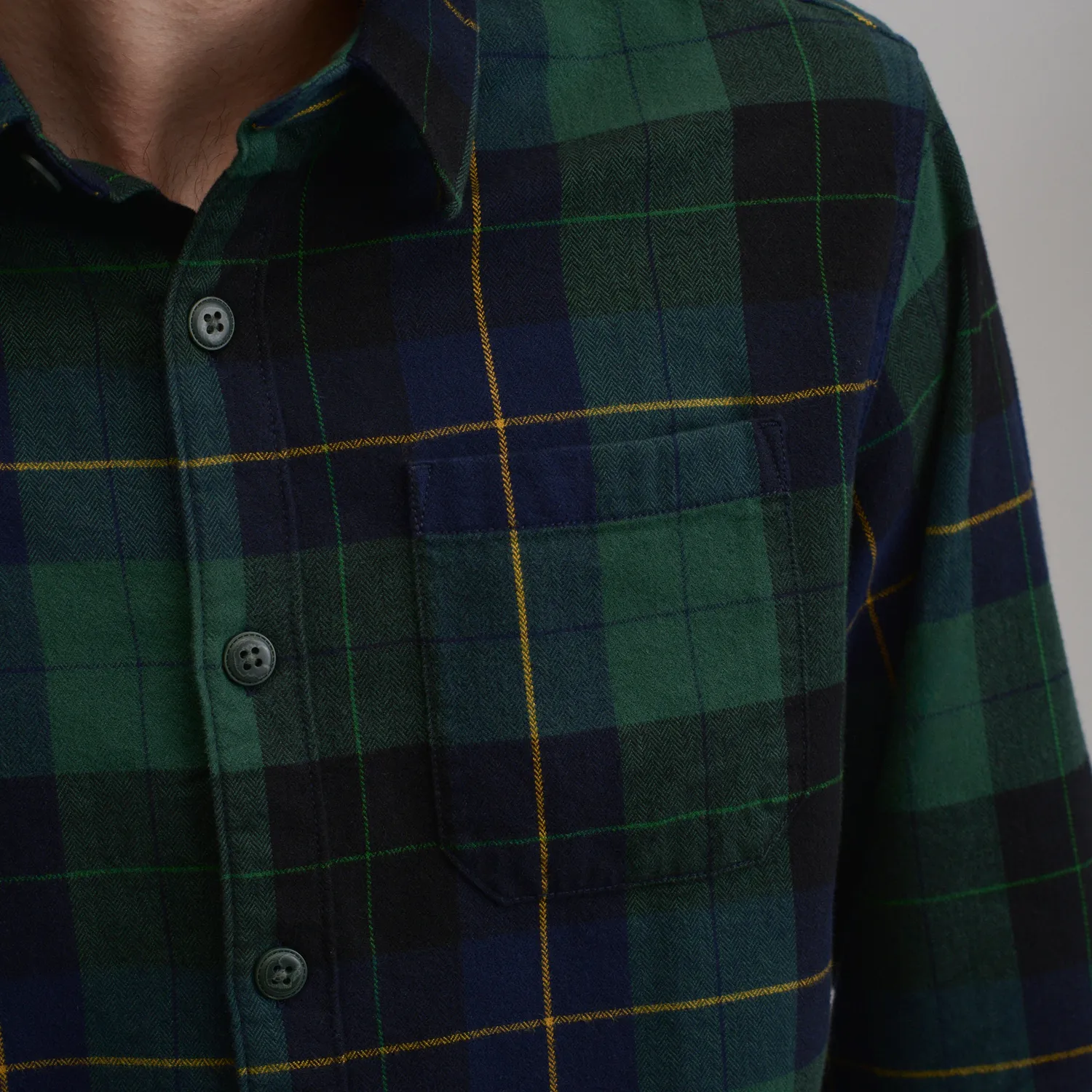 Eddie Bauer Eddie's Favorite camasa flanel Blackwatch bumbac