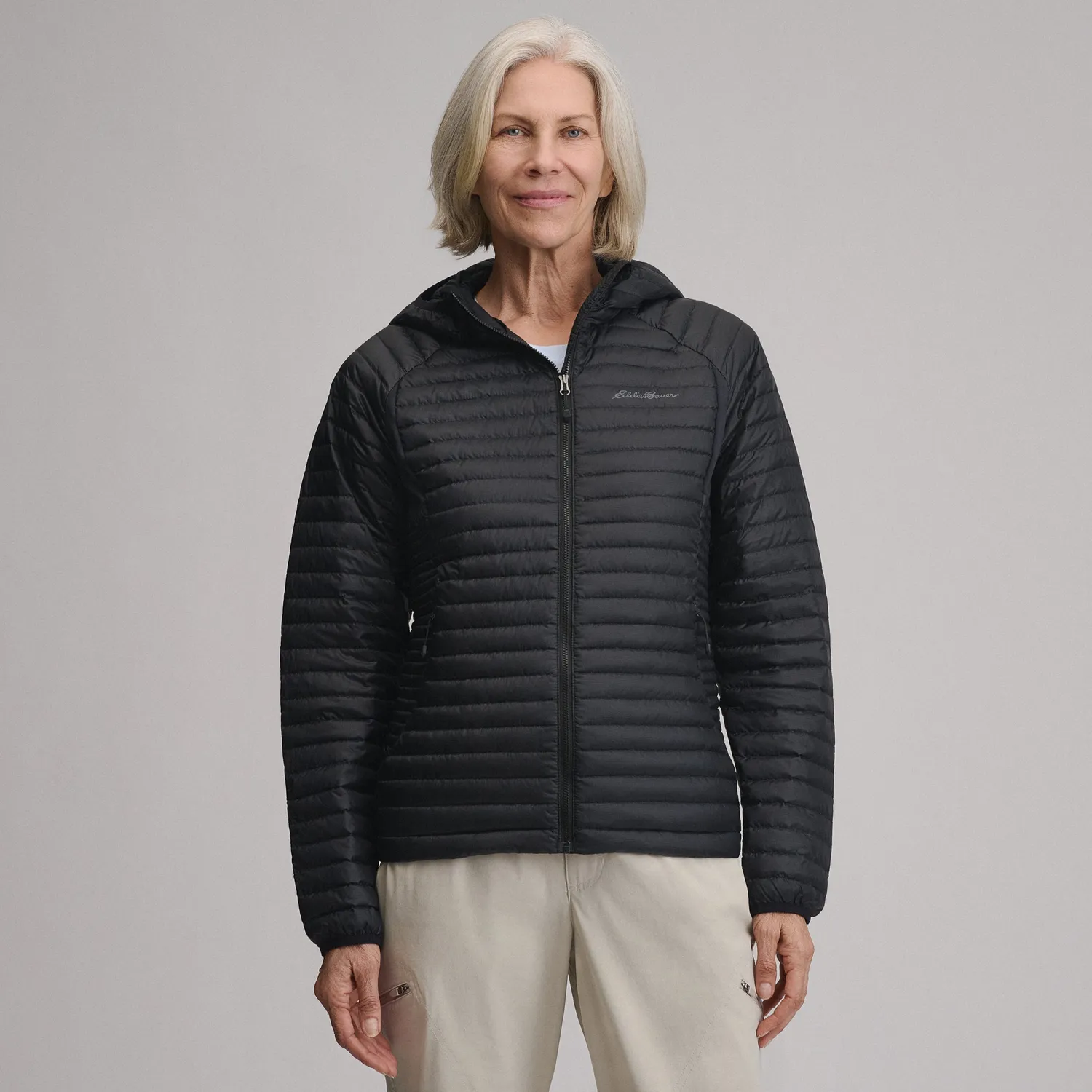 Eddie Bauer MicroTherm 2.0 geaca dama neagra puf 800 fill