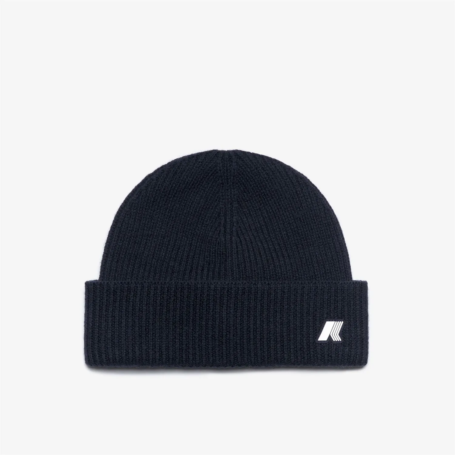K-Way Brice caciula unisex albastru melange lana