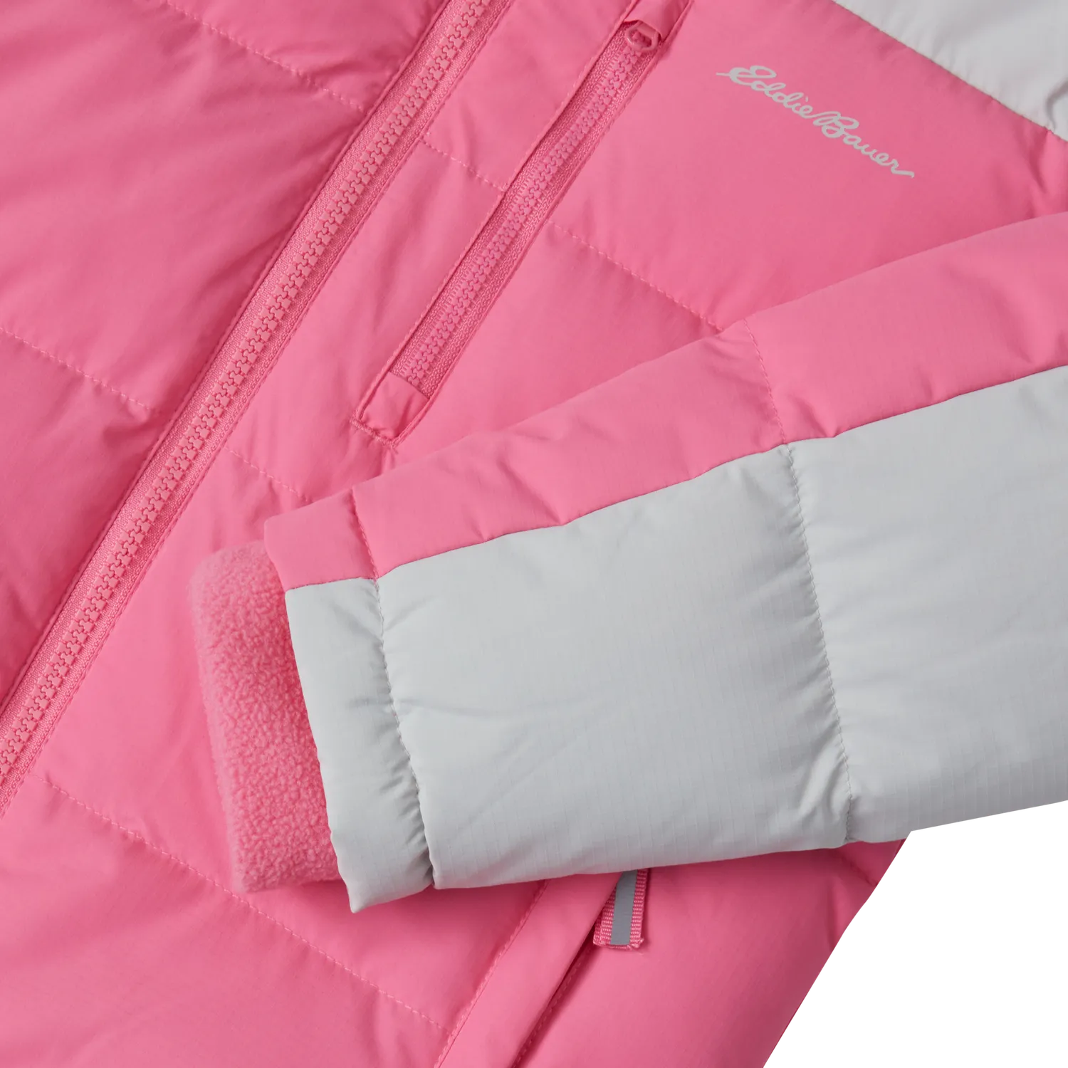 Eddie Bauer Classic geaca puf fete Peacoat cu gluga