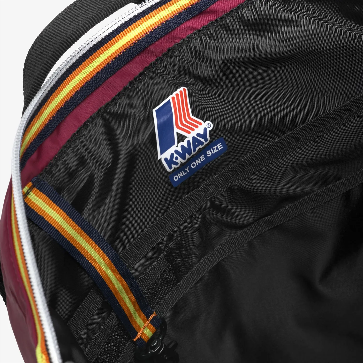 K-Way Maizy rucsac rosu inchis impermeabil ONE SIZE