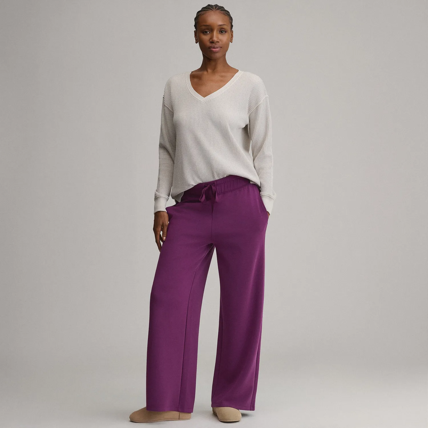 Eddie Bauer Boyfriend Thermal bluza dama Shell bumbac