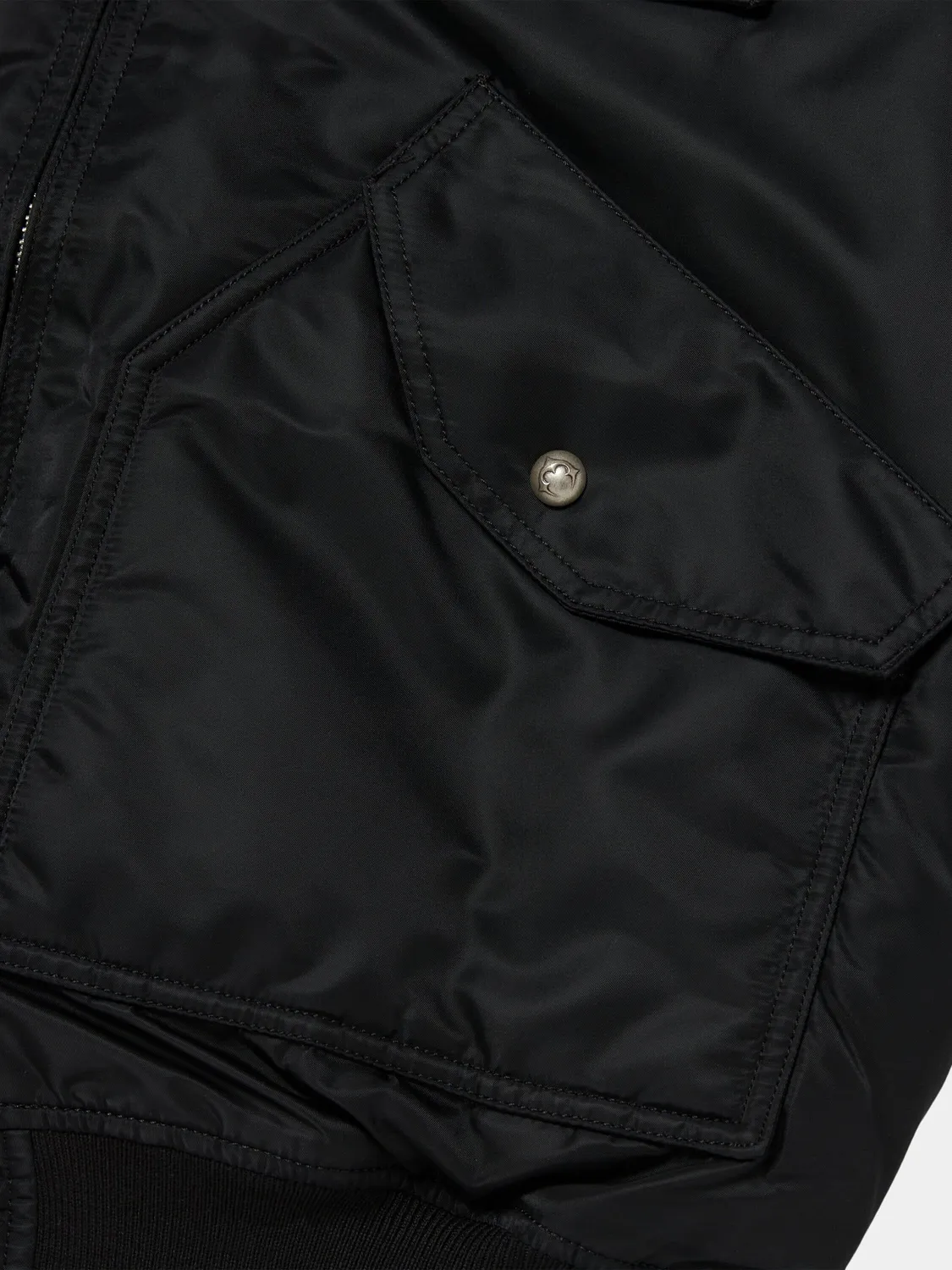 Thug Club x Alpha CWU 45/P geaca bomber negru nituri