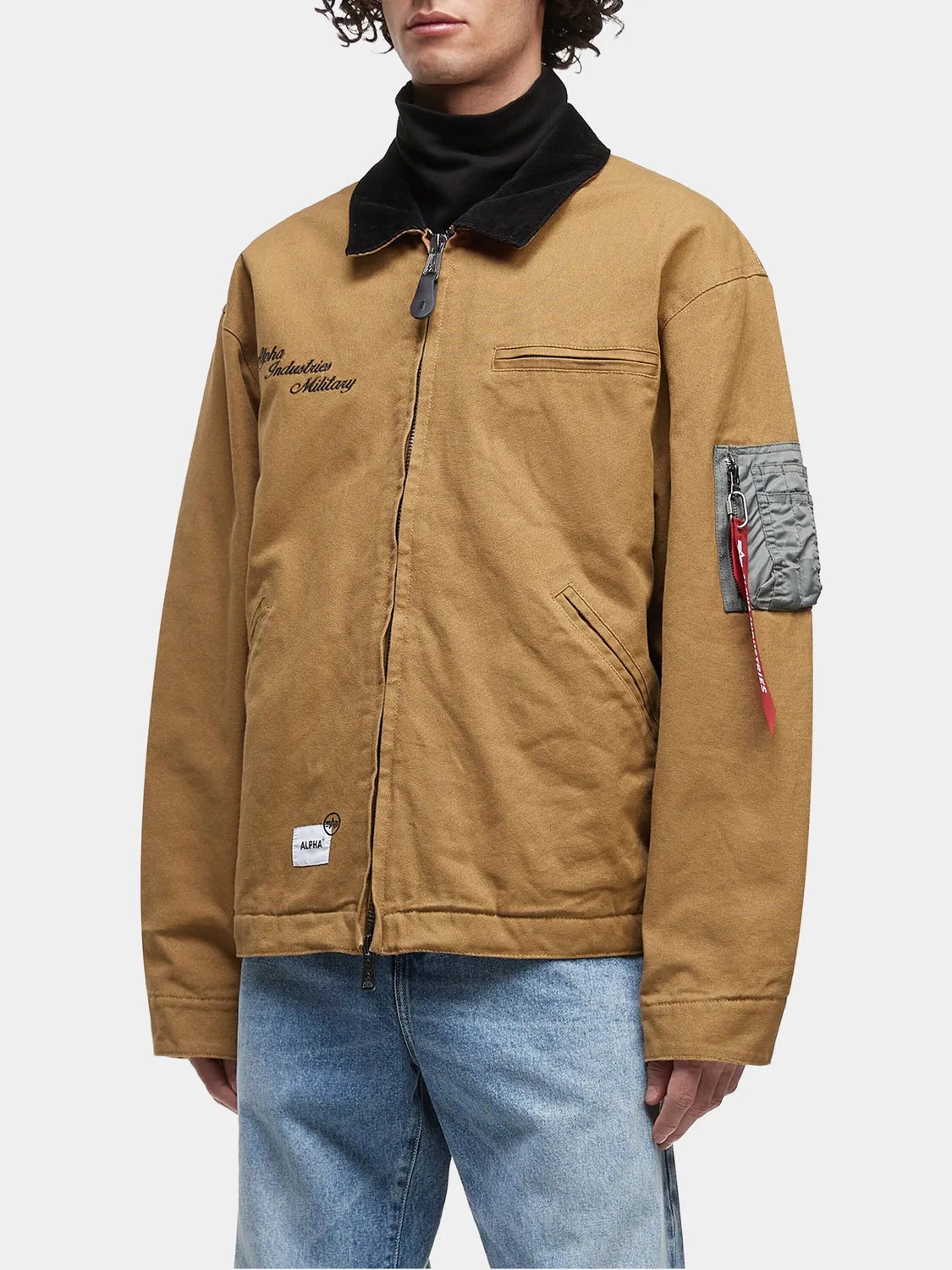 Alpha Industries UNFRM Detroit geacă bej canvas