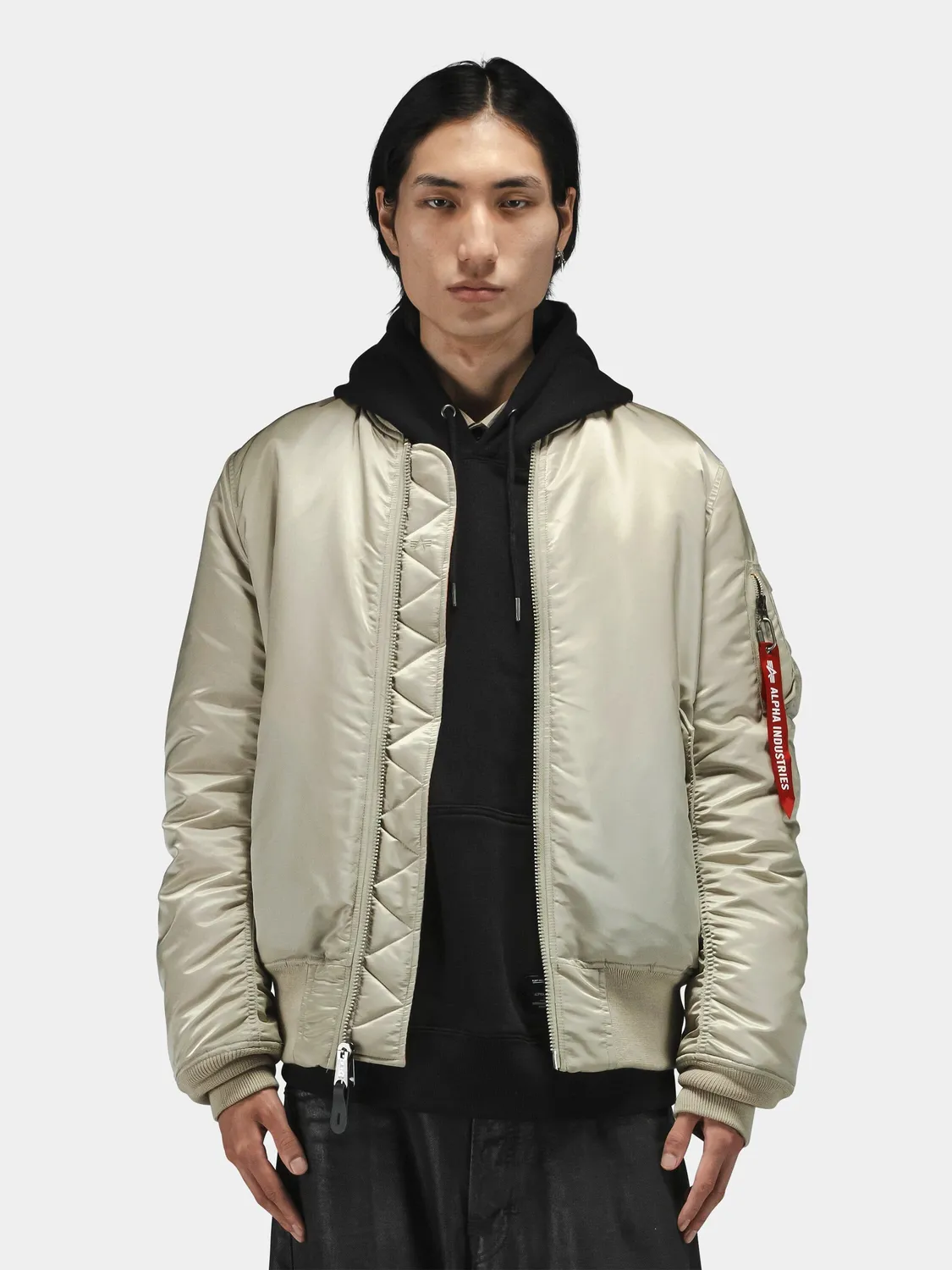 Alpha Industries MA-1 Bomber geaca kaki nailon