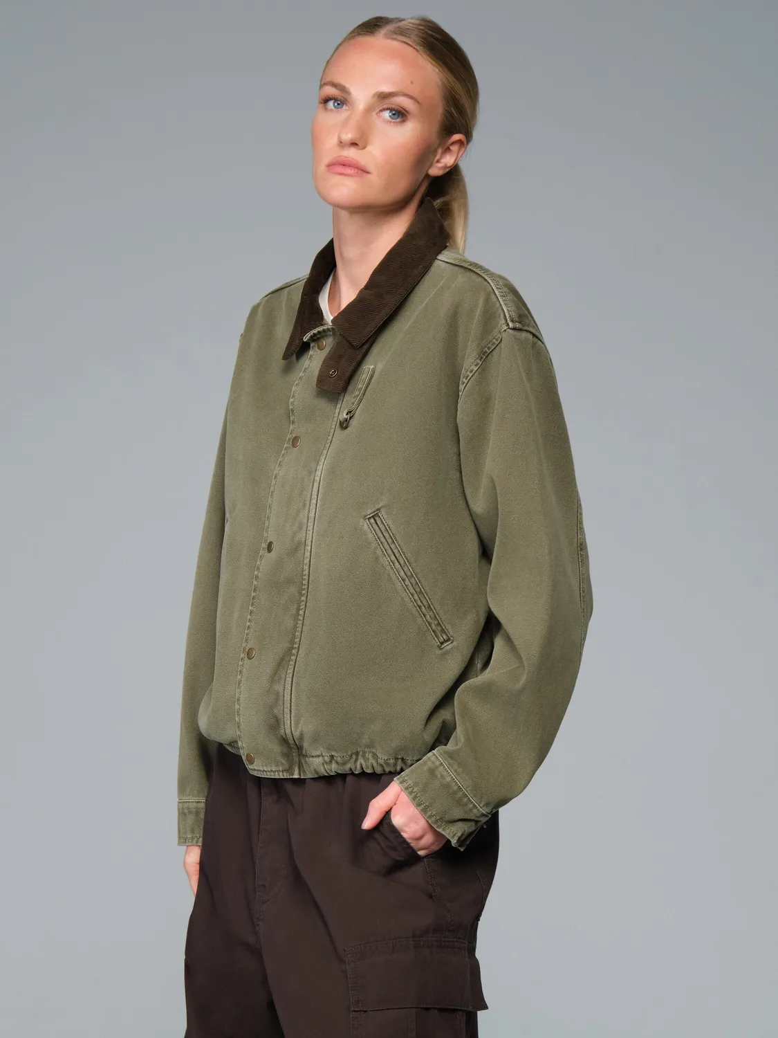 Alpha Industries Torii jacheta bumbac verde OG-107