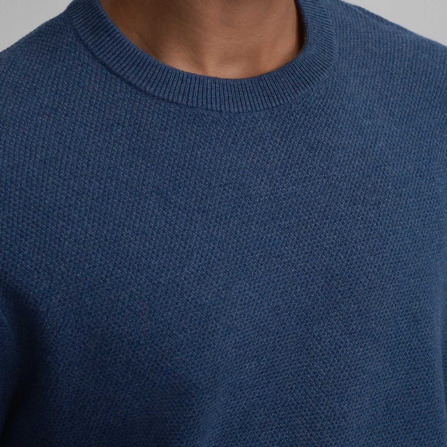 Eddie Bauer Classic Crew Solid pulover barbati charcoal tricot