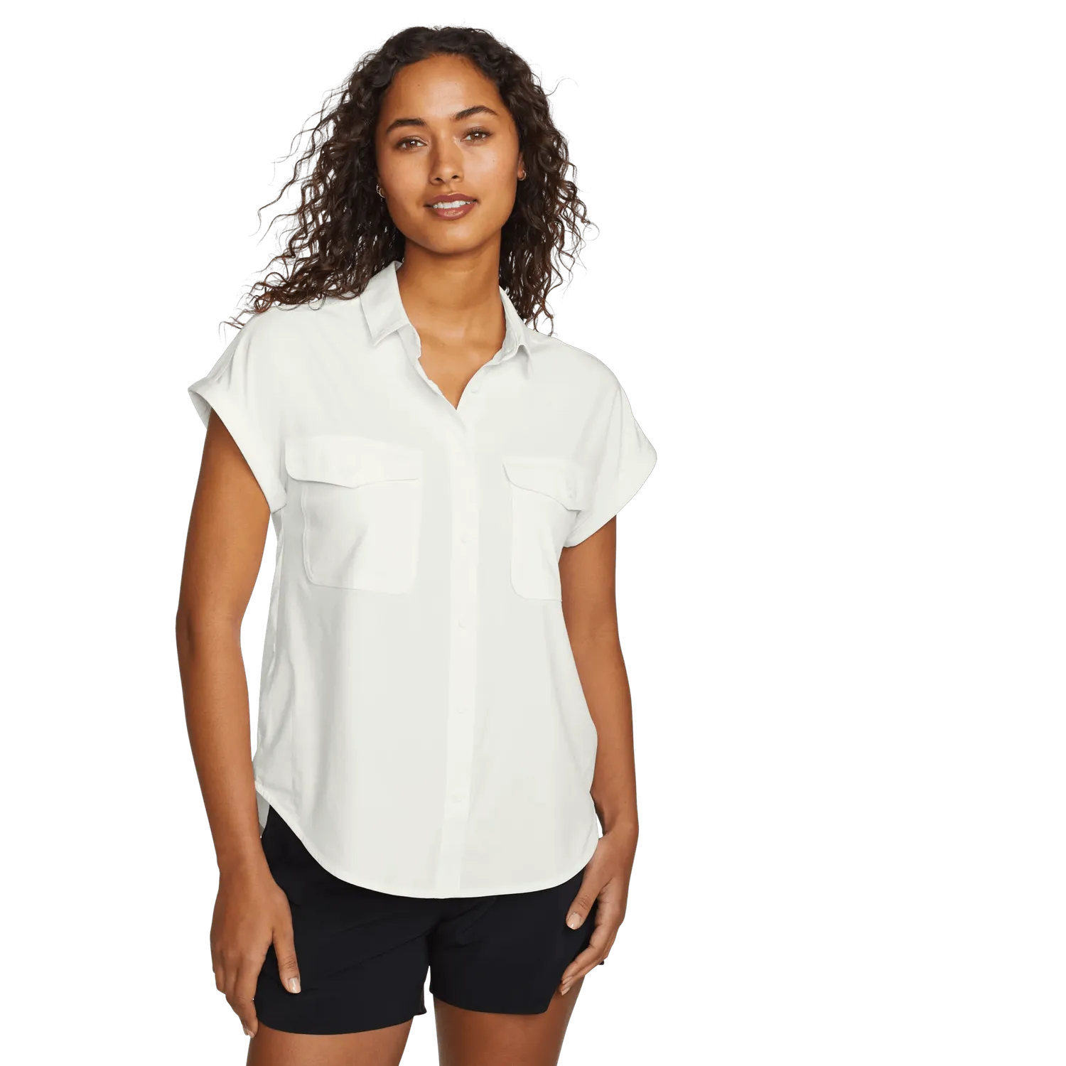 Eddie Bauer Departure camasa dama neagra UPF50